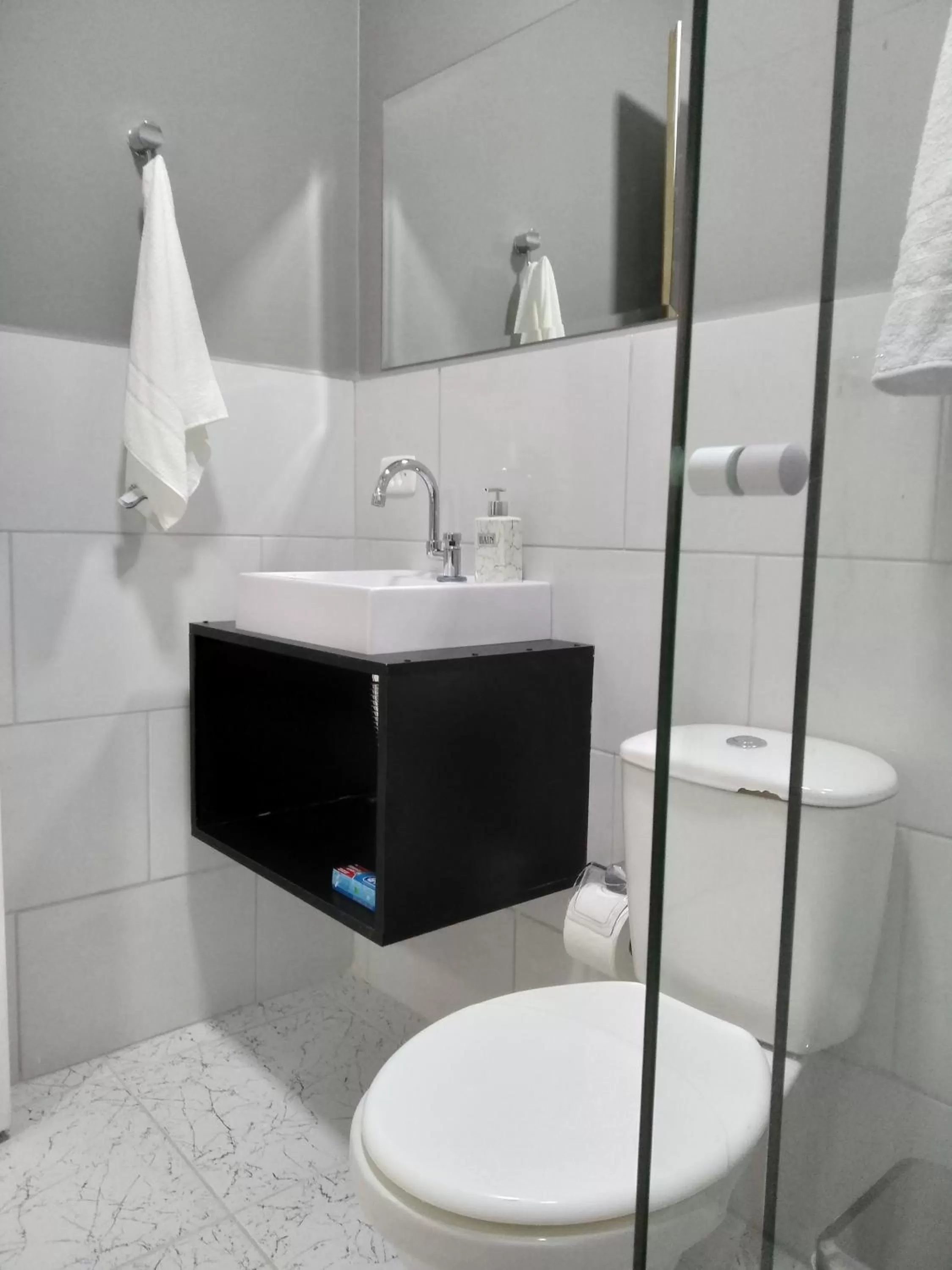 Bathroom in Santa Helena Pousada