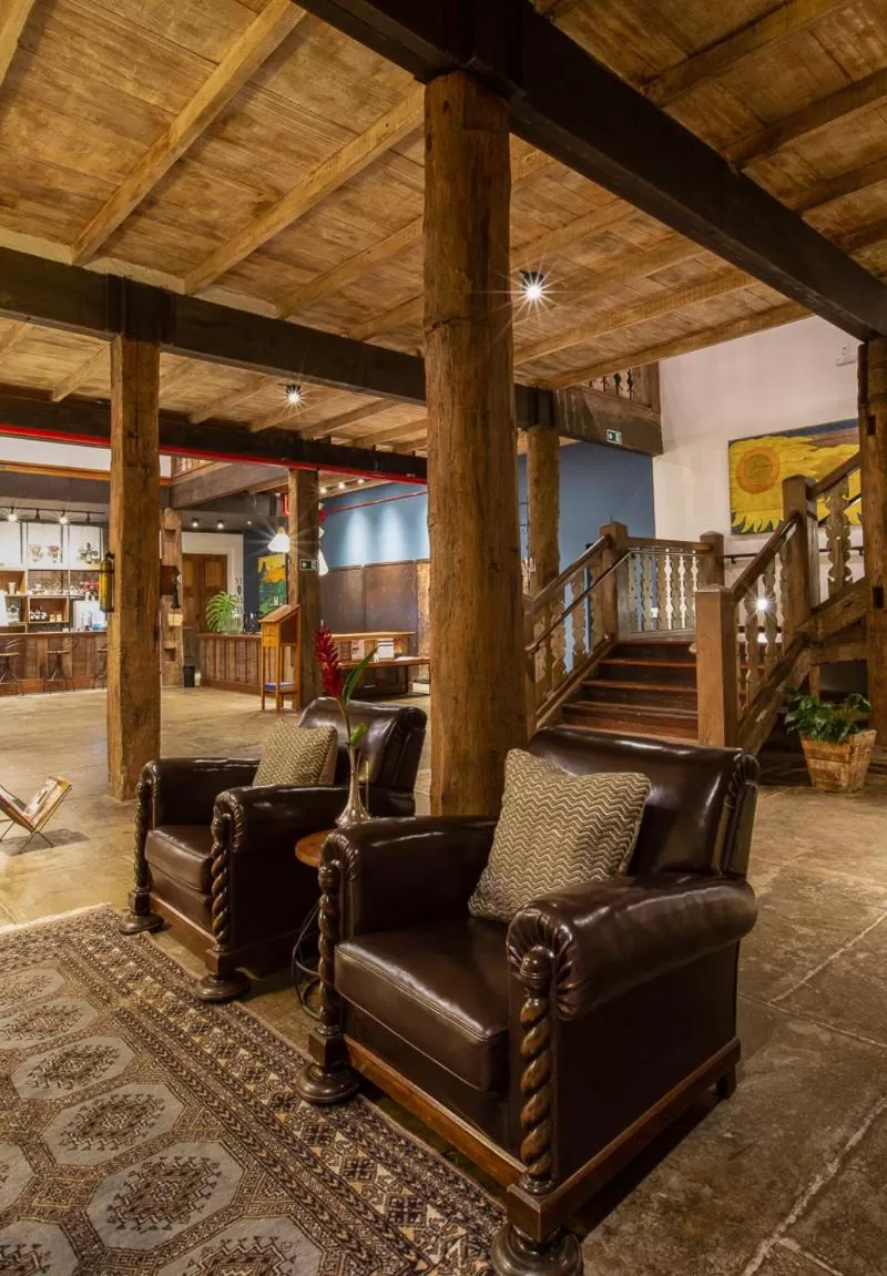 Lobby or reception in Pousada Armazém 26