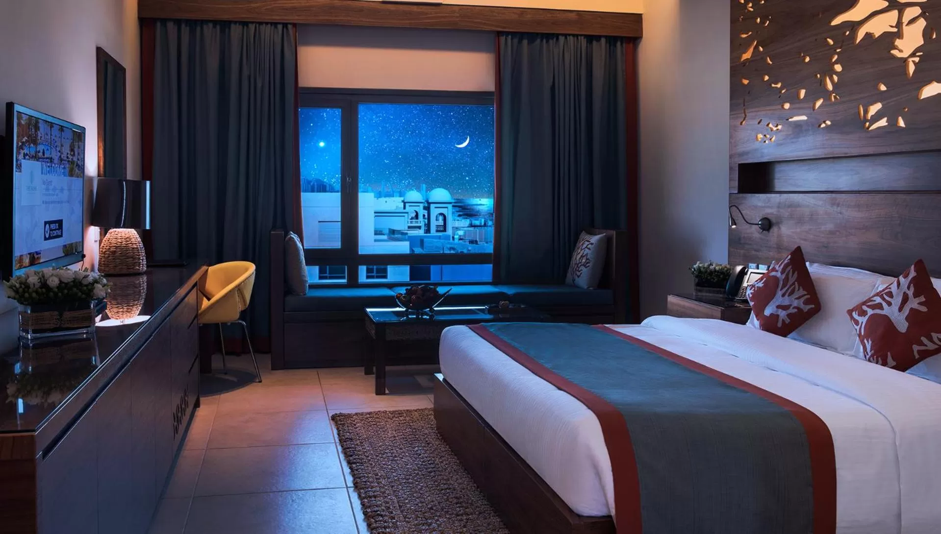 Bedroom in The Palms Beach Hotel & Spa