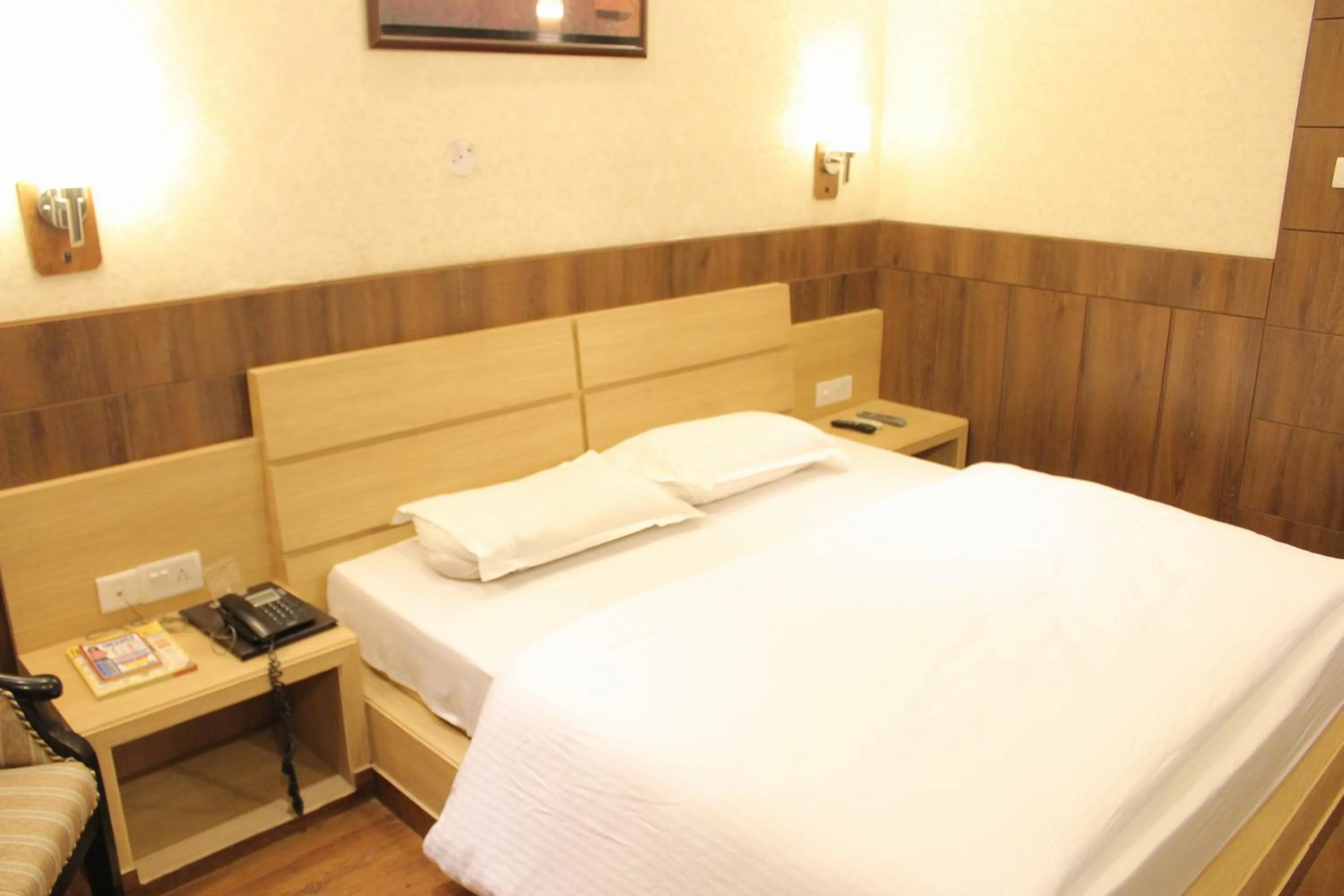 Bed in Hotel The Grand Chandiram