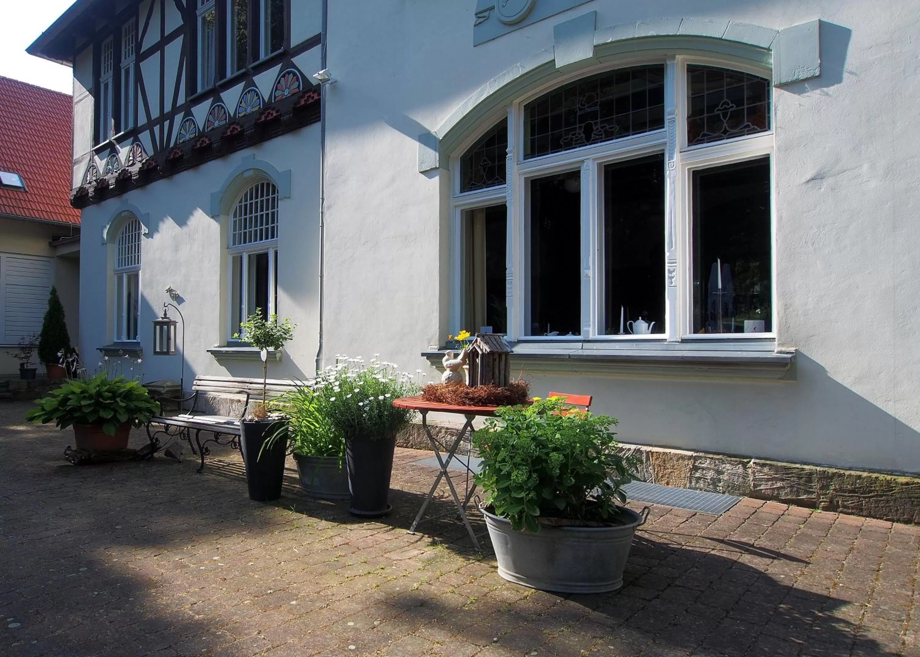 Property building in Hotel Schlossvilla Derenburg