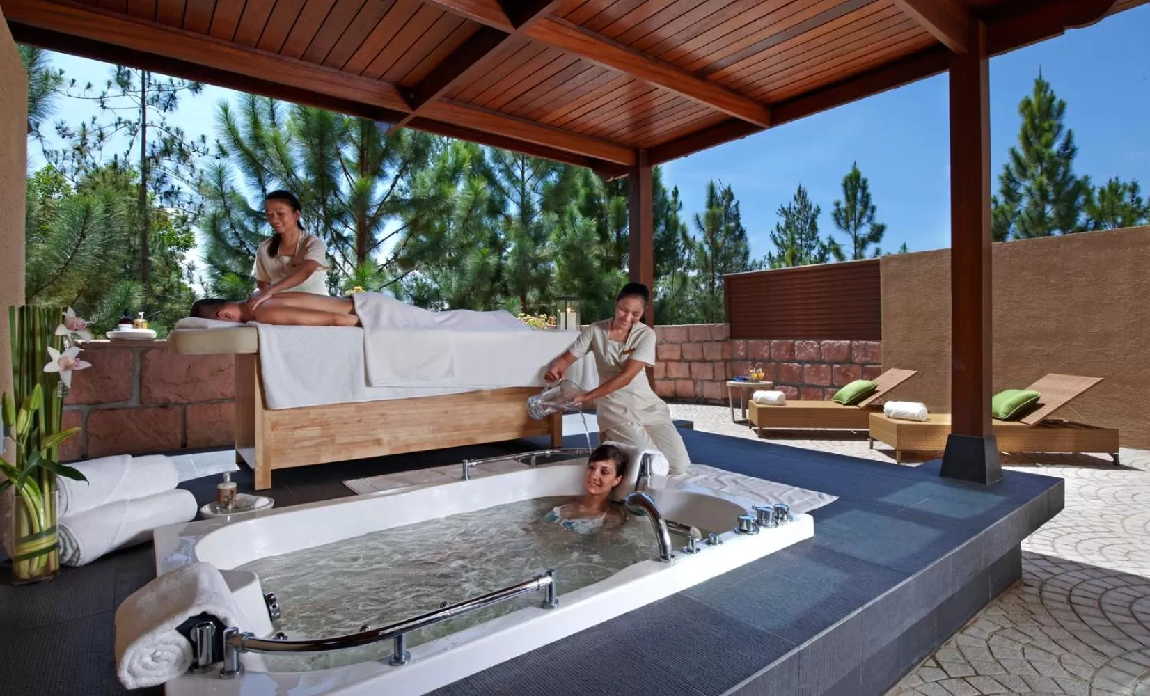 Spa and wellness centre/facilities in The Chateau Spa & Wellness Resort