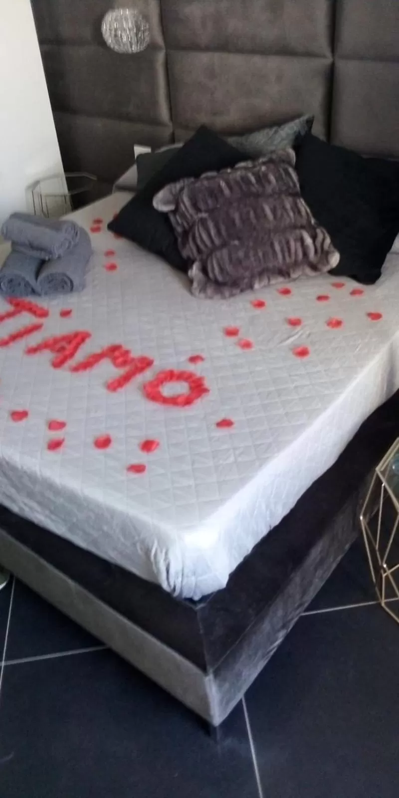 Bed in AIRPORT BARi DELUXE