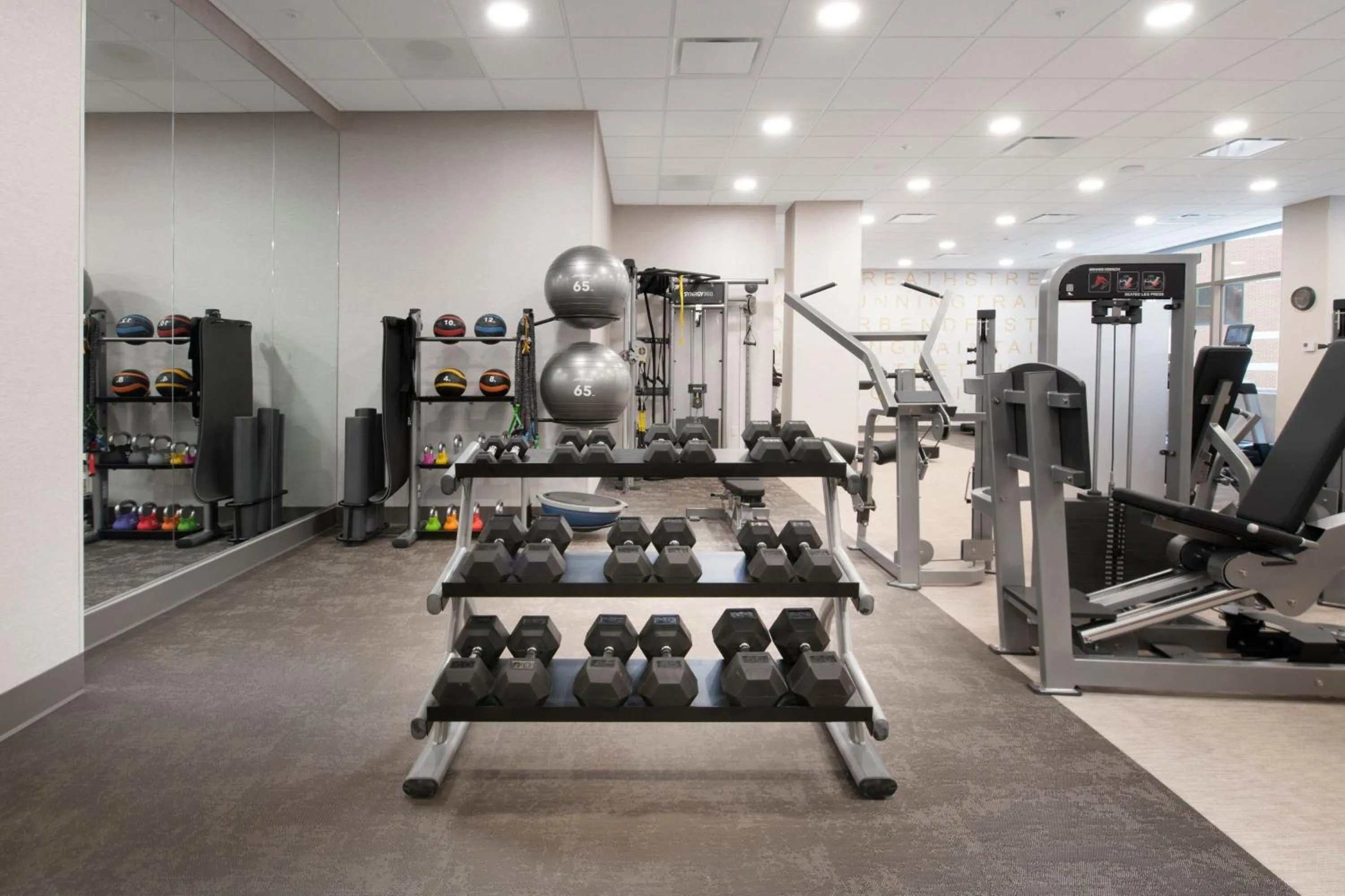 Fitness centre/facilities in Residence Inn by Marriott St Louis Clayton