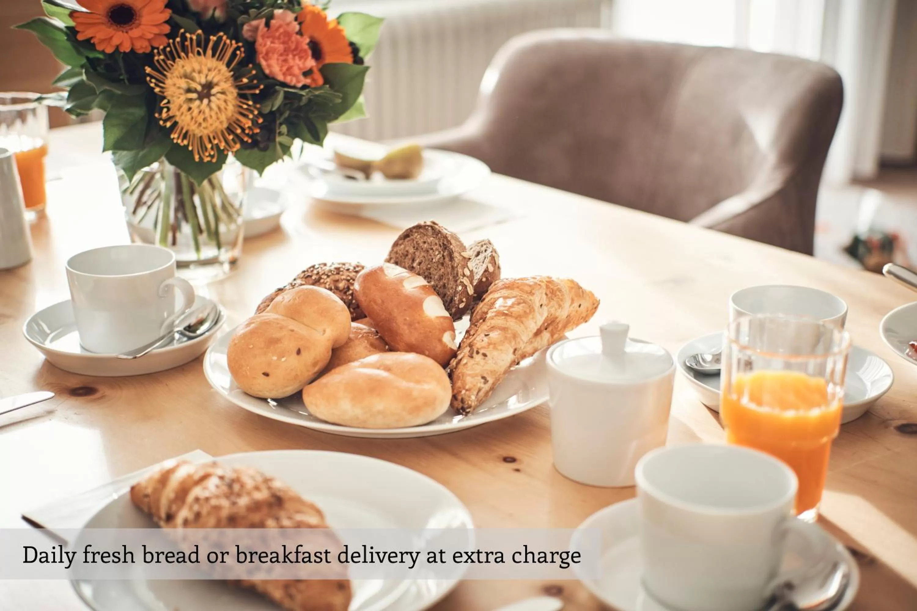 Continental breakfast in Serviced Apartments by Solaria