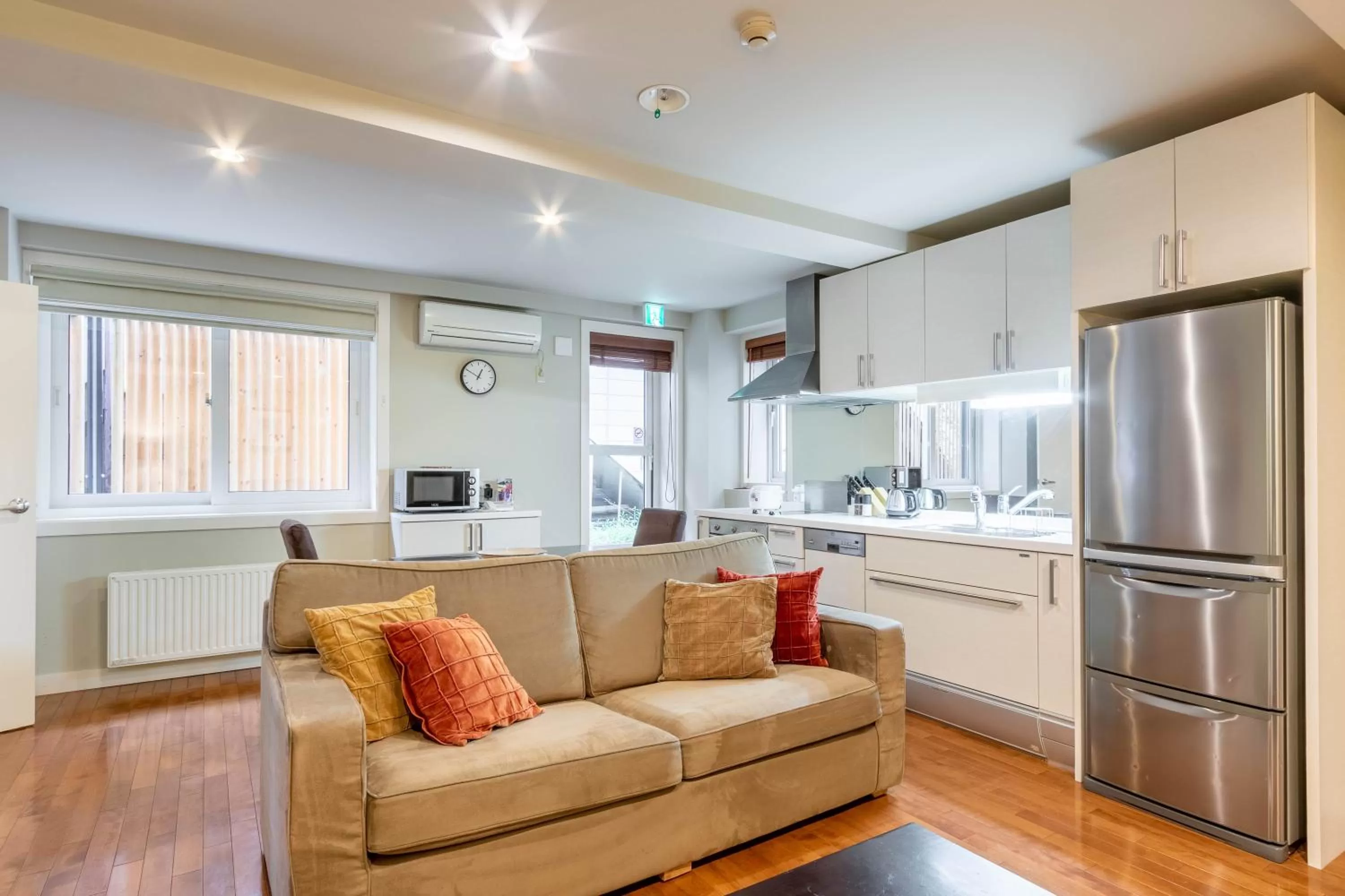 Kitchen or kitchenette in Fresh Powder Accommodation