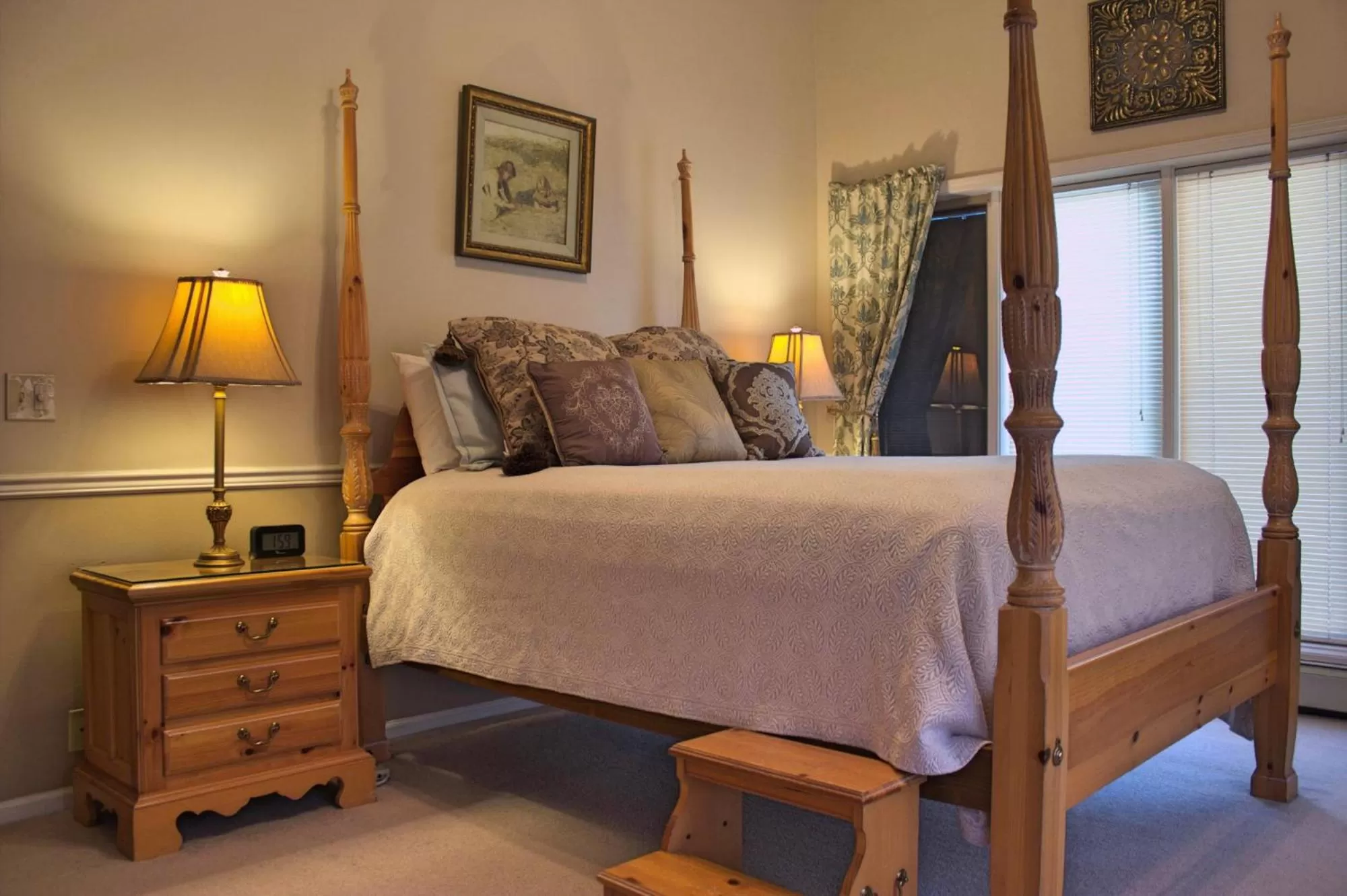 Bed in Black Bear Manor