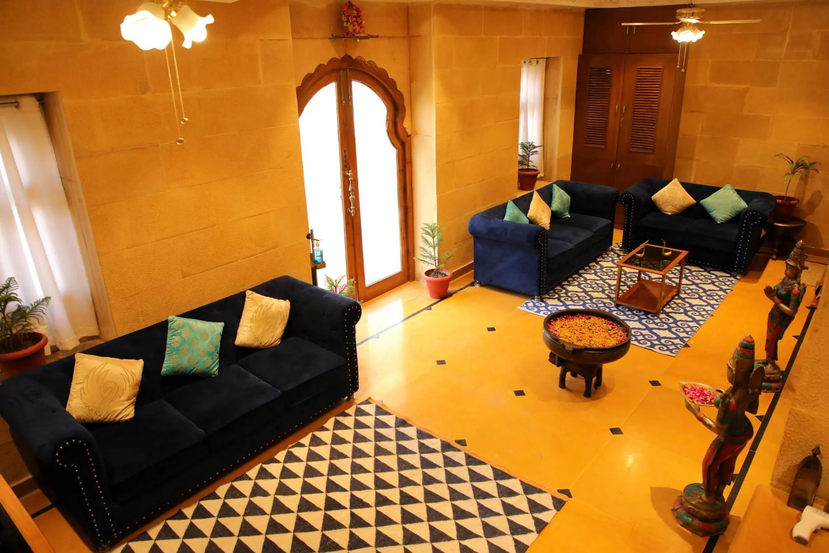 Seating Area in Treebo Trend Chandrangan Excellency