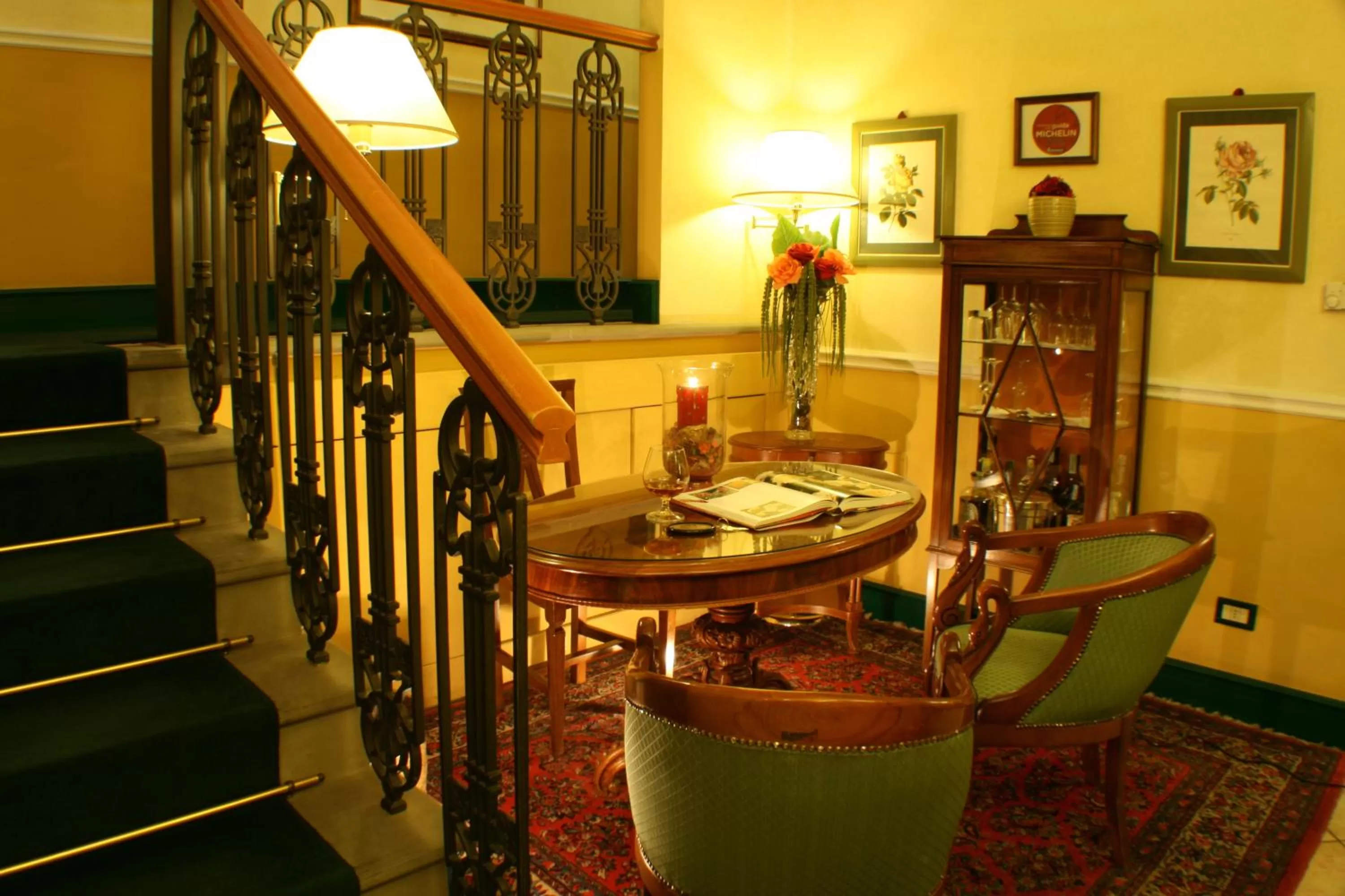 Lobby or reception in Hotel Rosary Garden