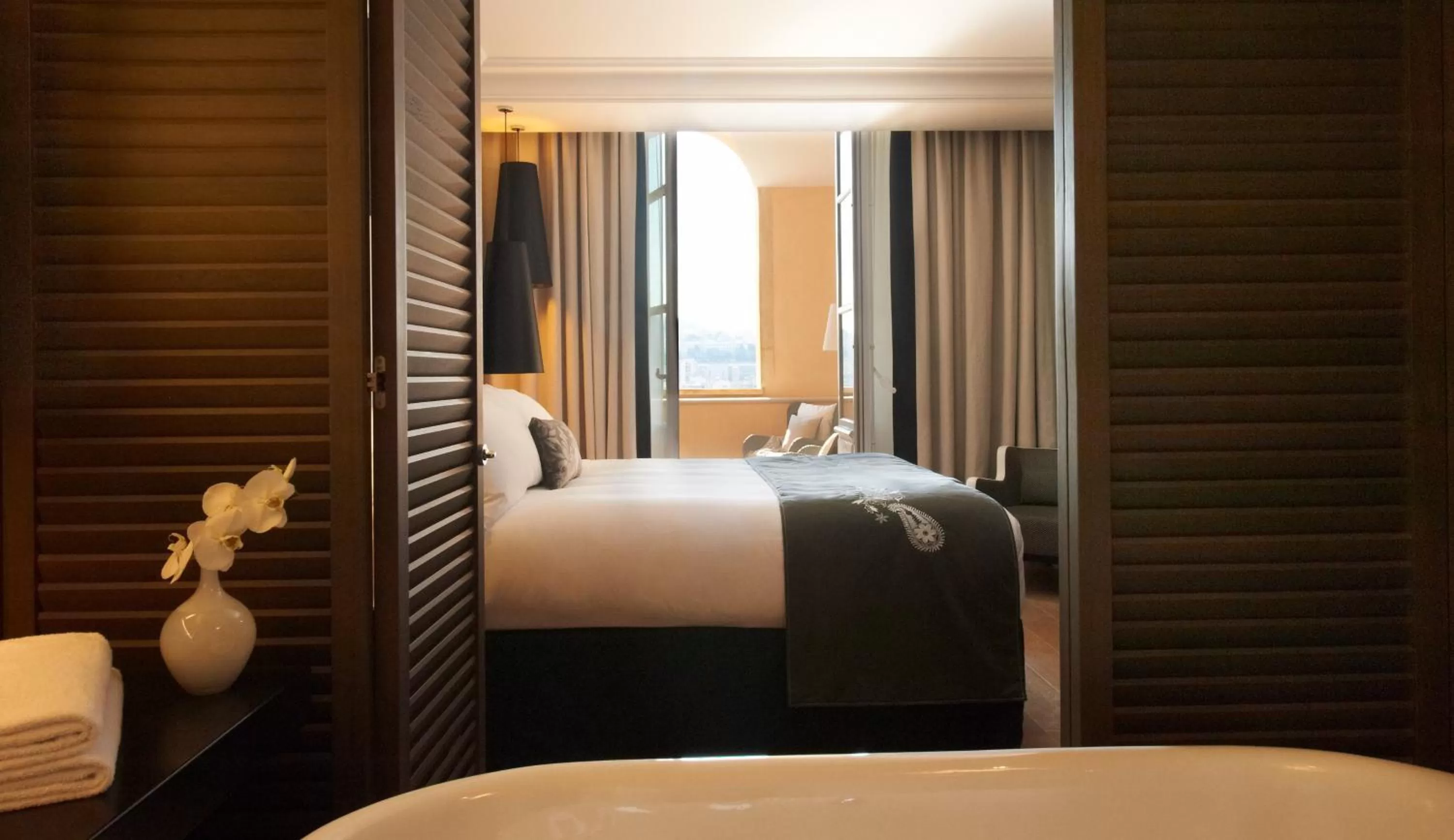 Photo of the whole room, Bed in InterContinental Marseille - Hotel Dieu by IHG