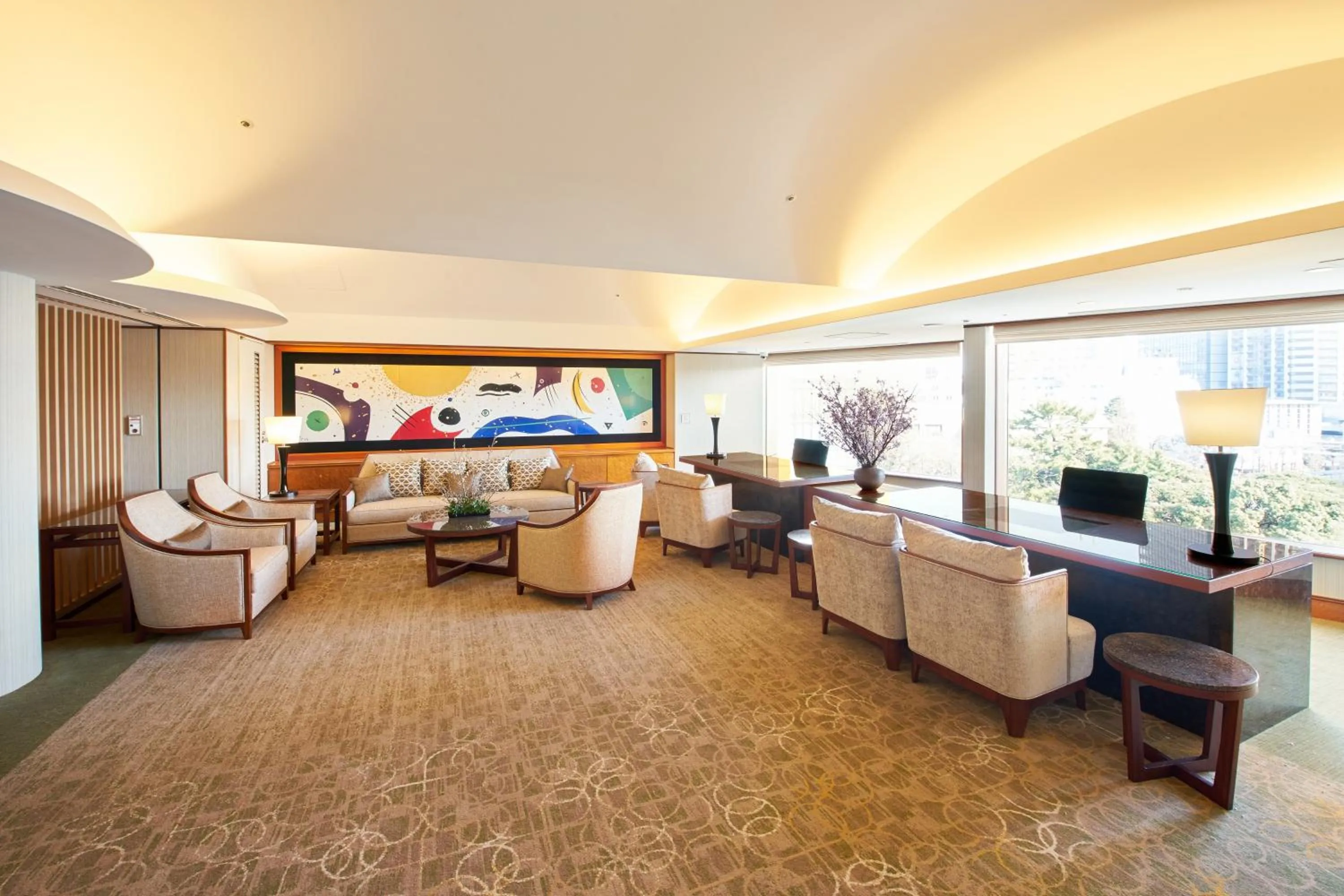 Lobby or reception in Hotel Gajoen Tokyo