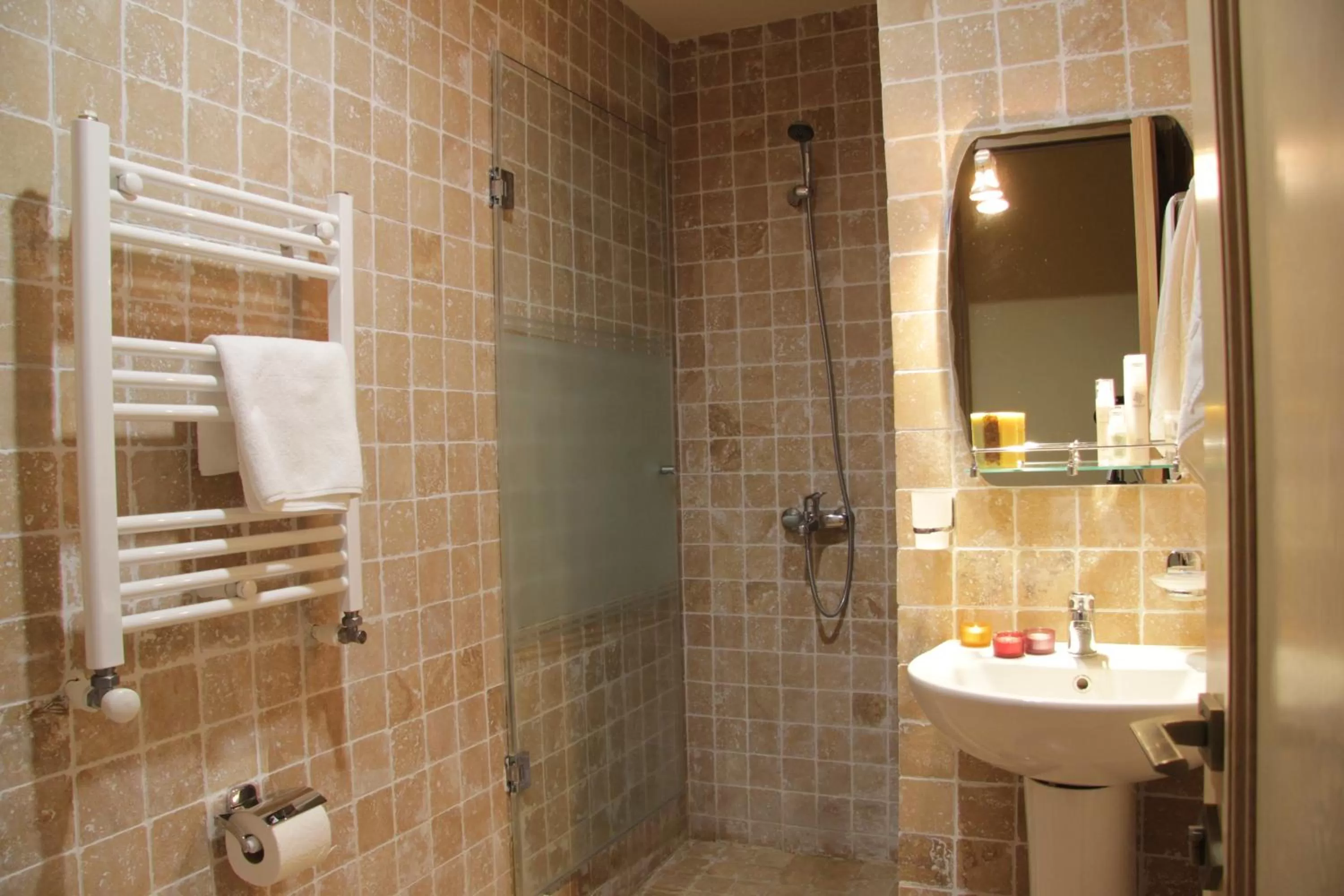 Bathroom in Silk Road Hotel