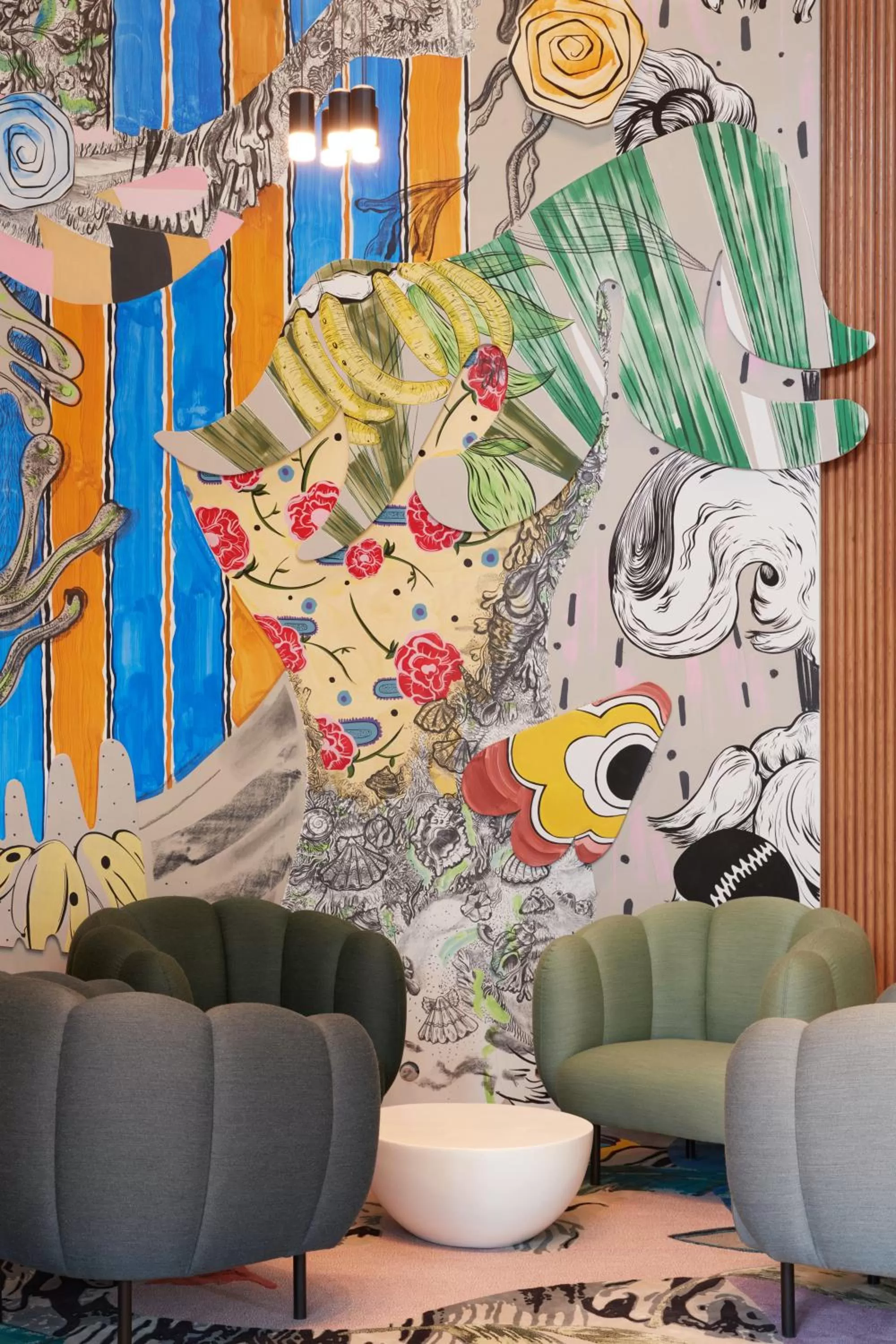 Decorative detail in Drawing House