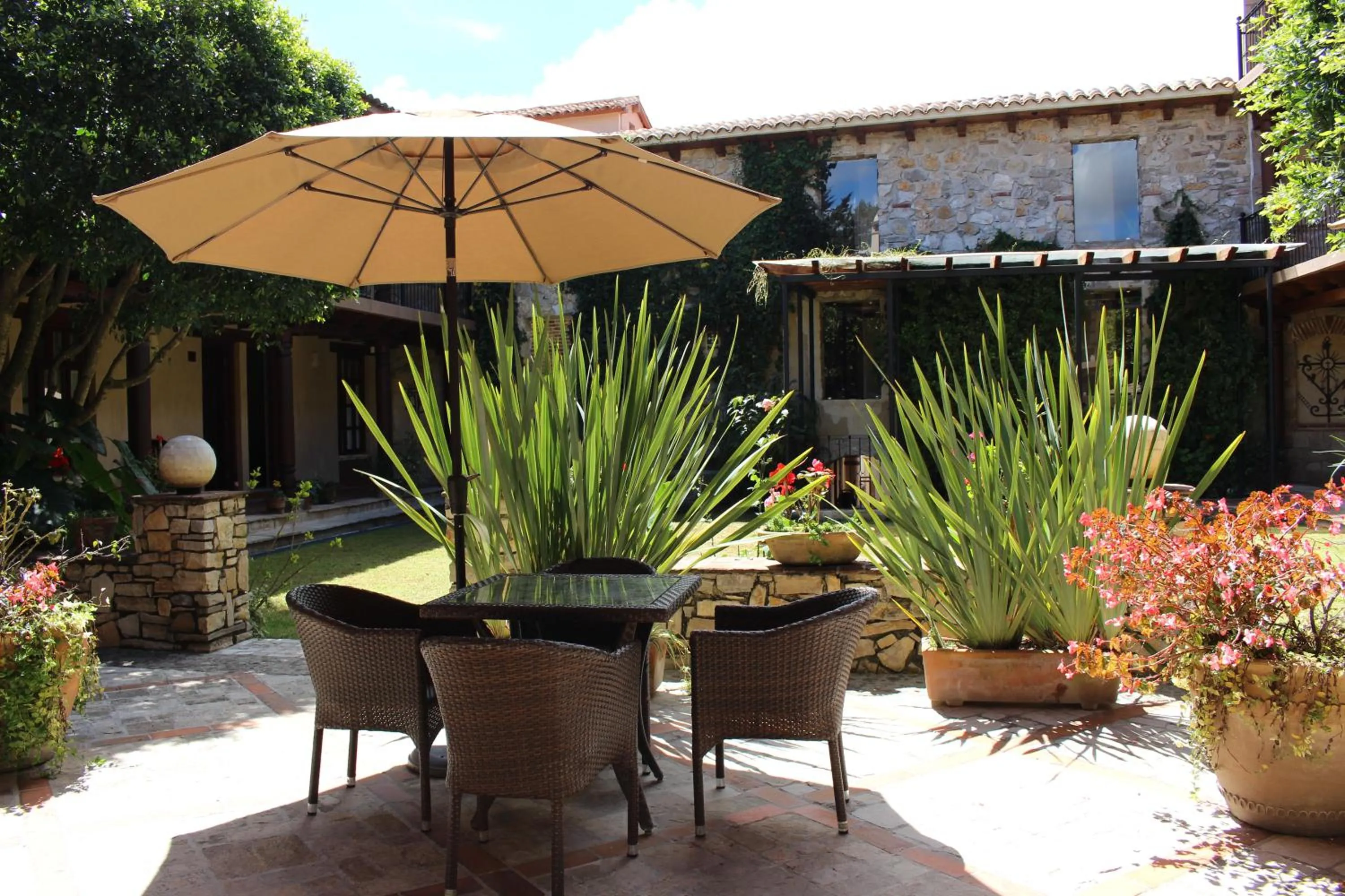 Garden in Parador Margarita