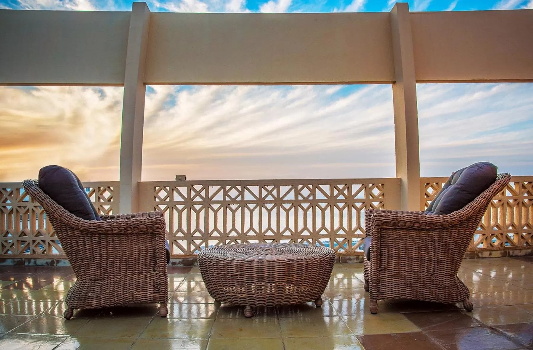 Balcony/Terrace in Bella Riva Hotel