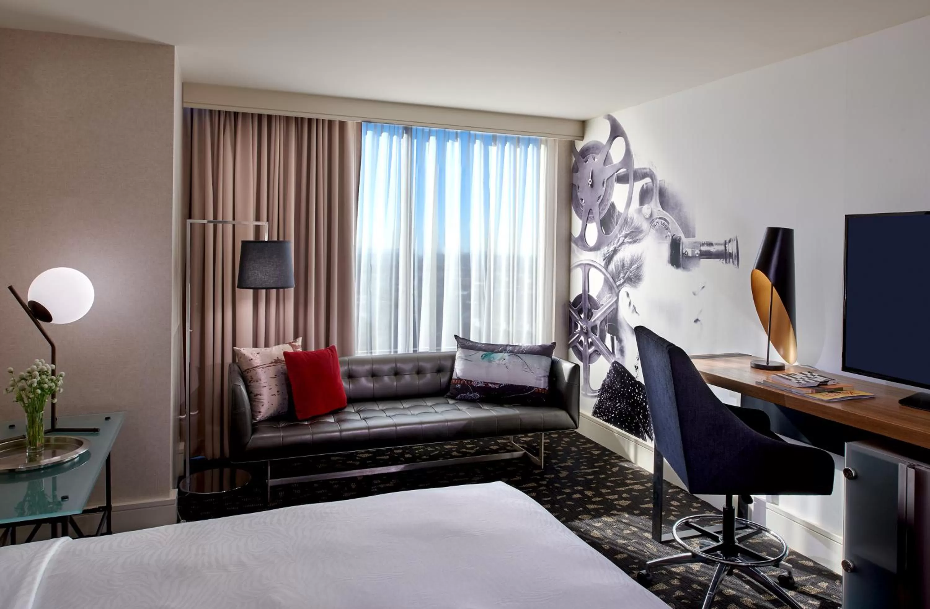 Bedroom, Bed in Kimpton Hotel Palomar Los Angeles Beverly Hills by IHG