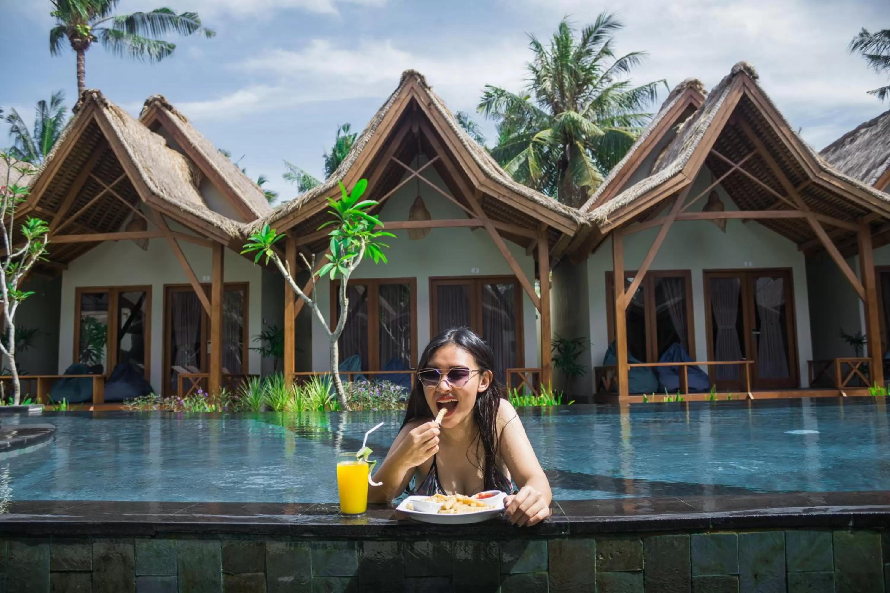 Day in Gili One Resort