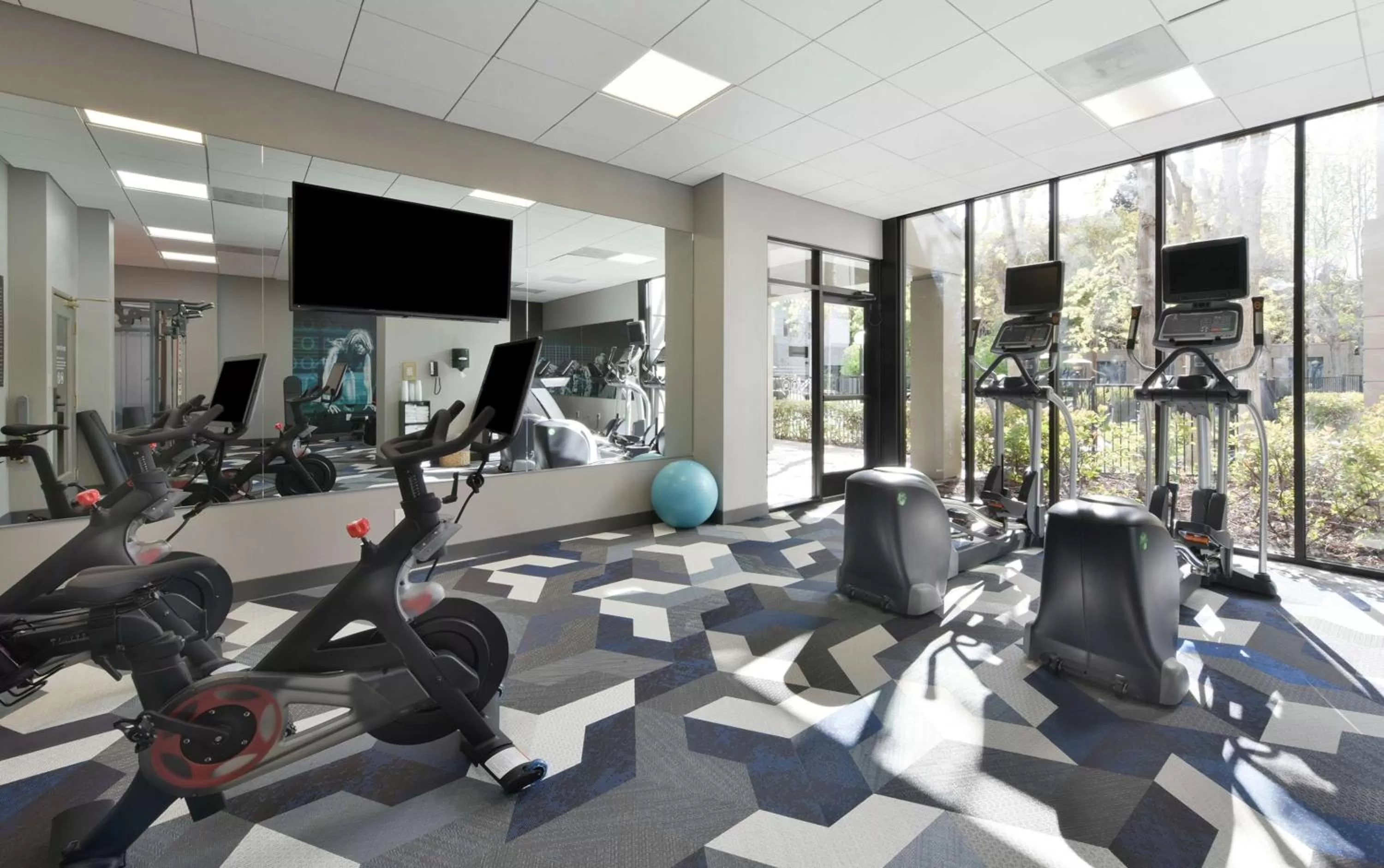 Fitness centre/facilities in Hyatt Centric Santa Clara Silicon Valley