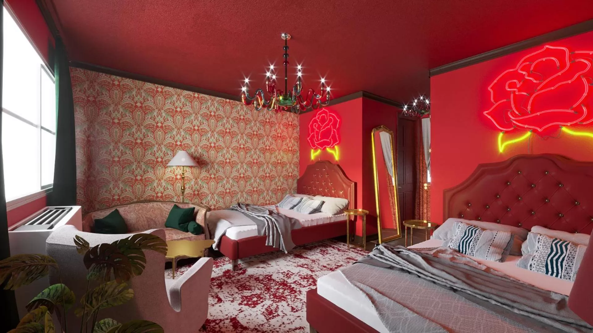 Photo of the whole room, Bed in Great Gatsby Motel Inn