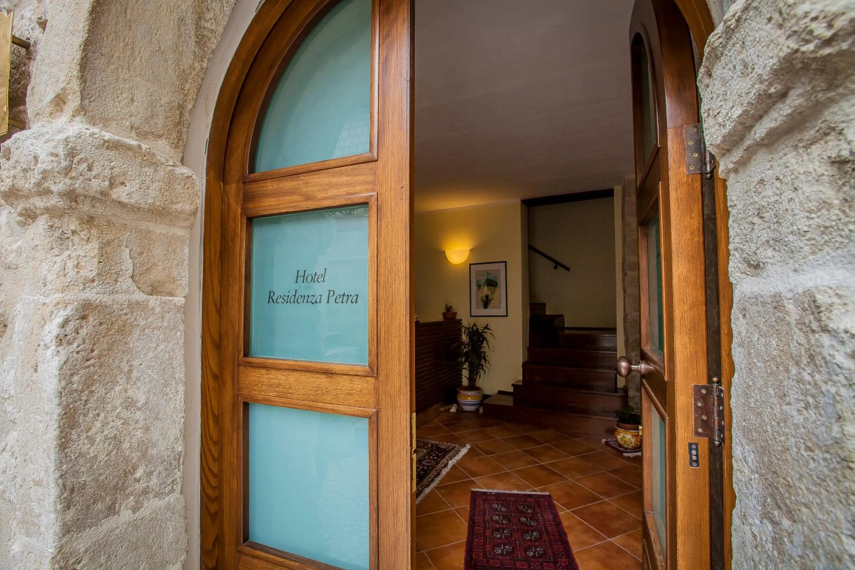 Facade/entrance in Hotel Residenza Petra