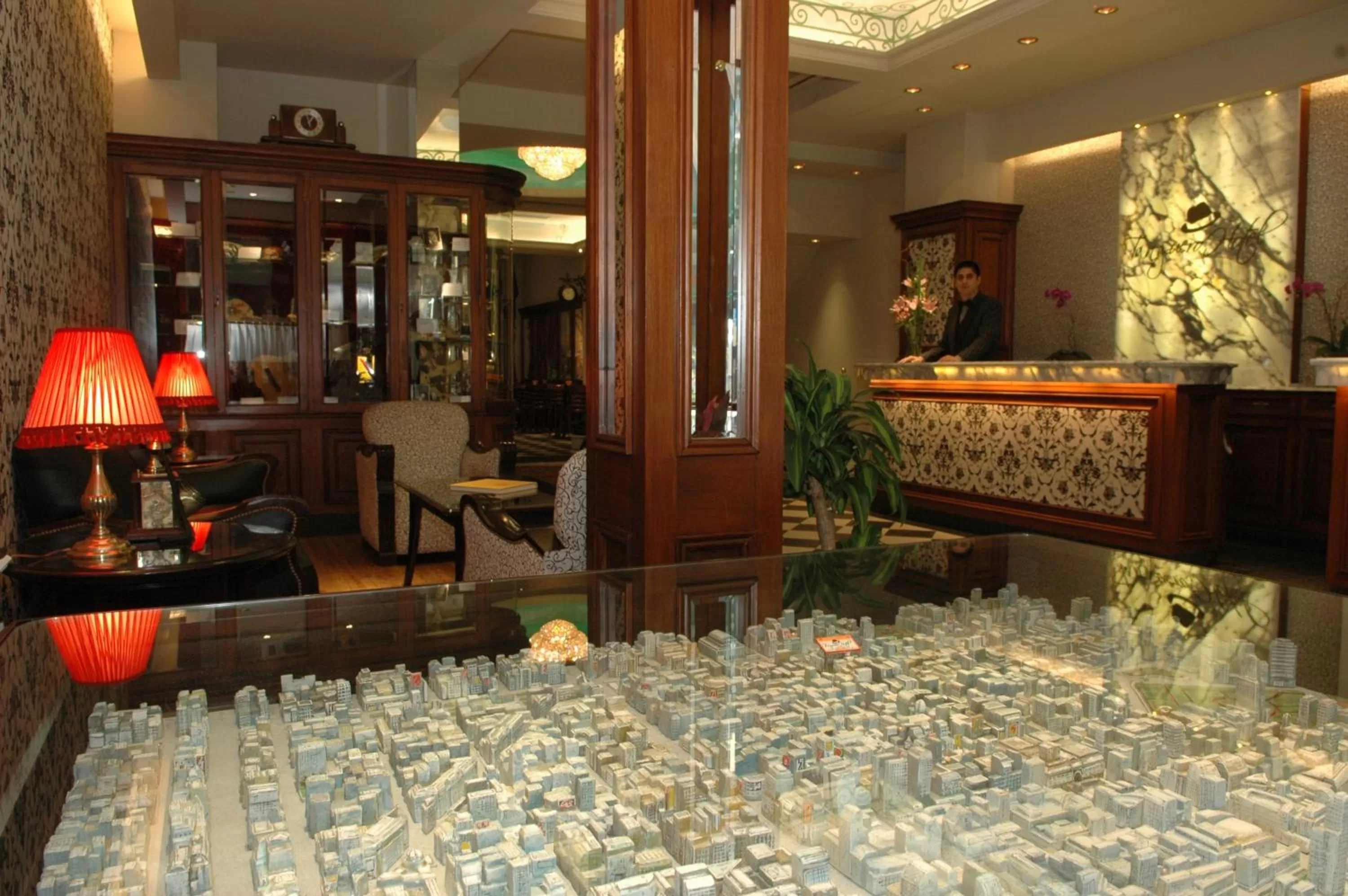 Lobby or reception in Tanguero Hotel Boutique Antique