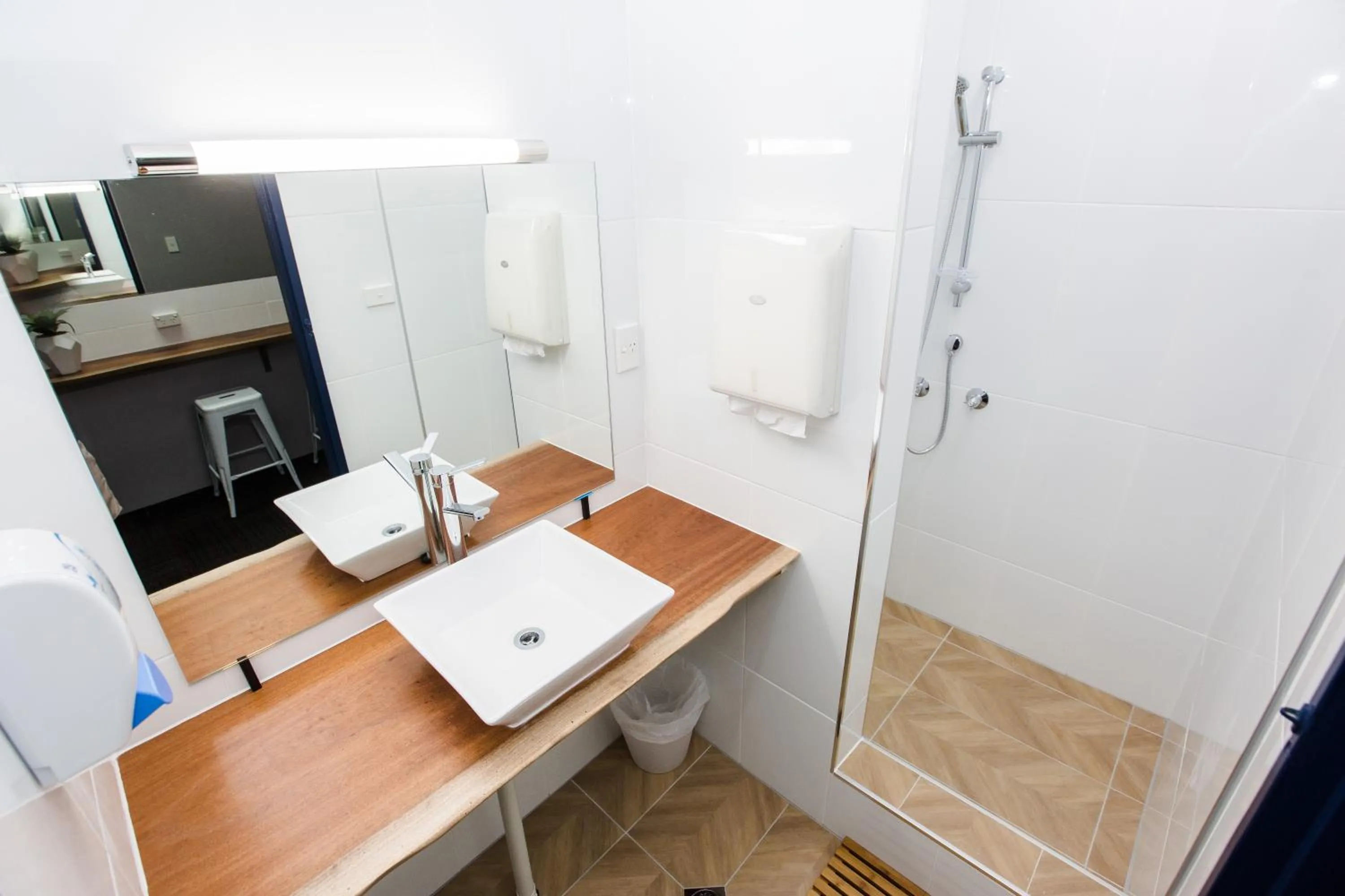 Bathroom in Mad Monkey Waterfront