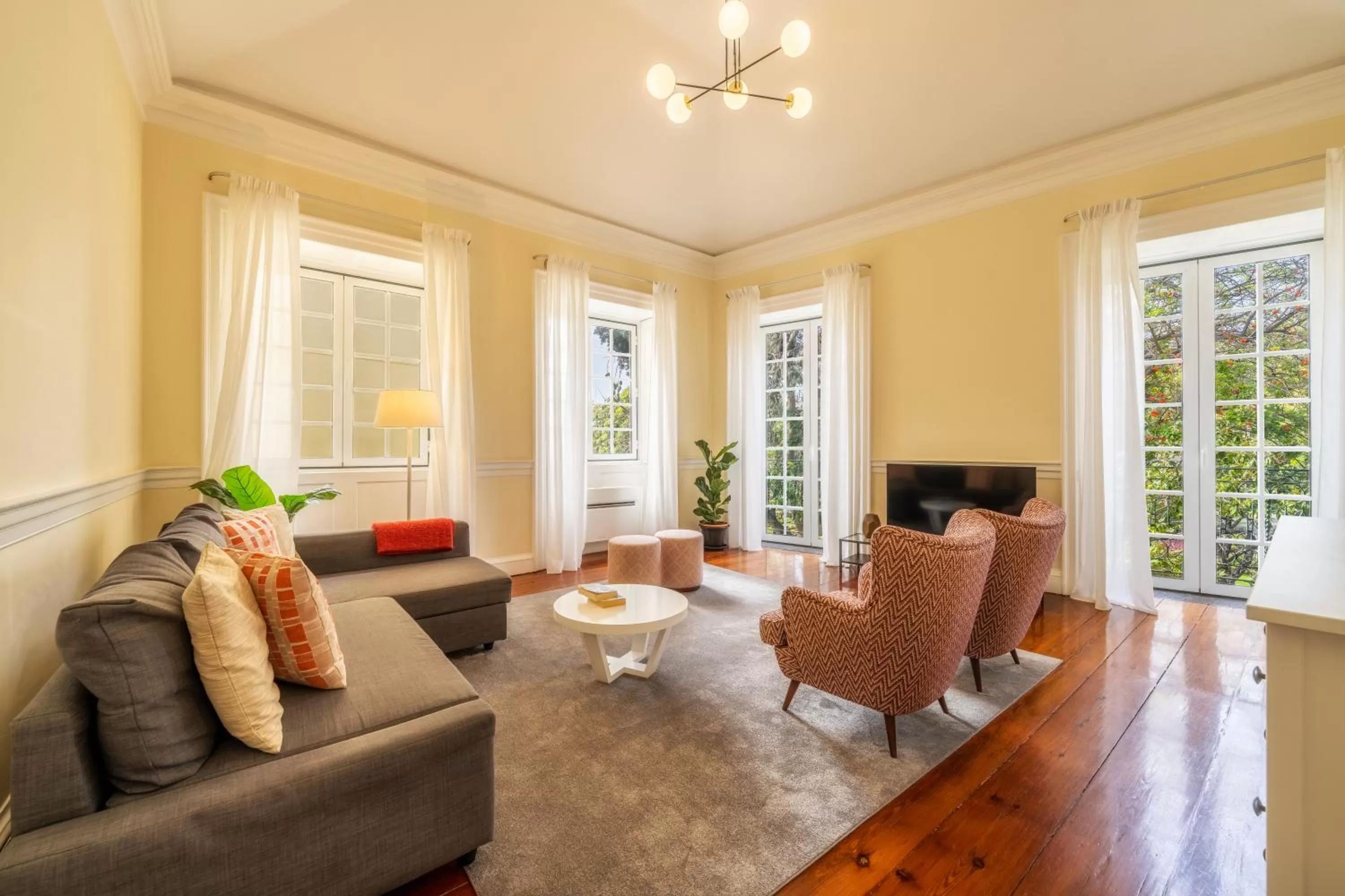 Living room in The Wine Lodges by An Island Apart