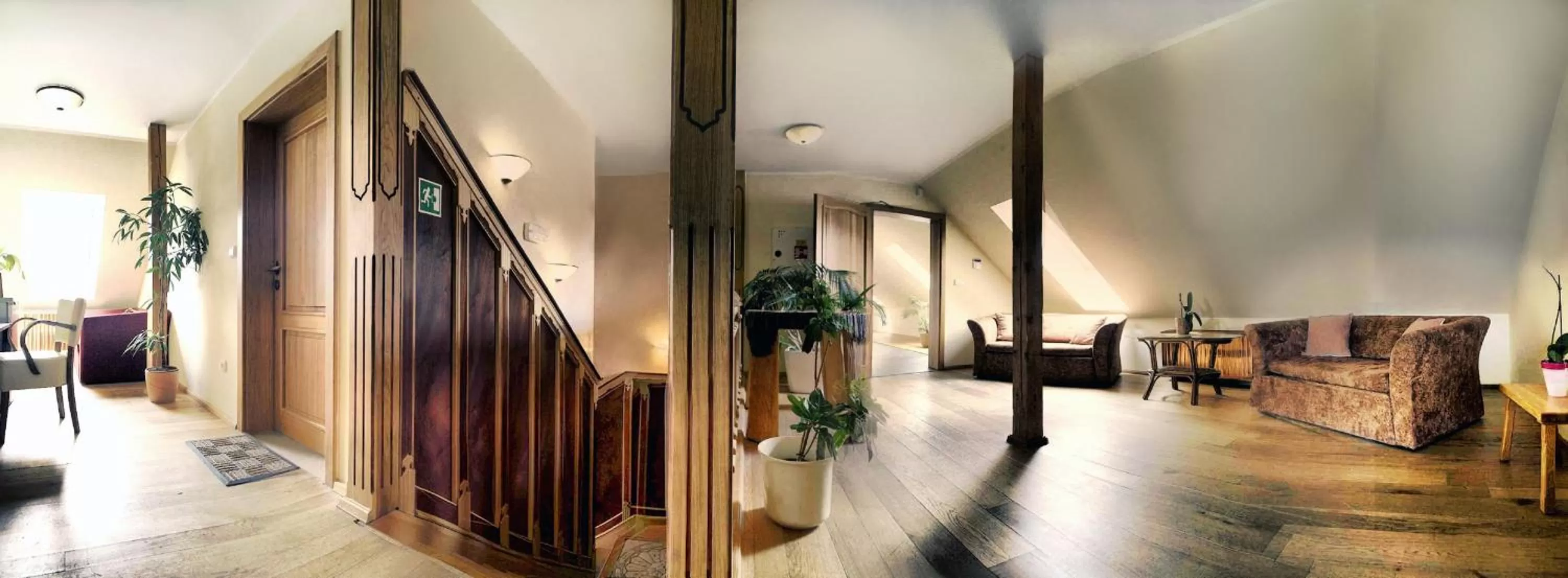 Patio in Hotel Farma Vysoká