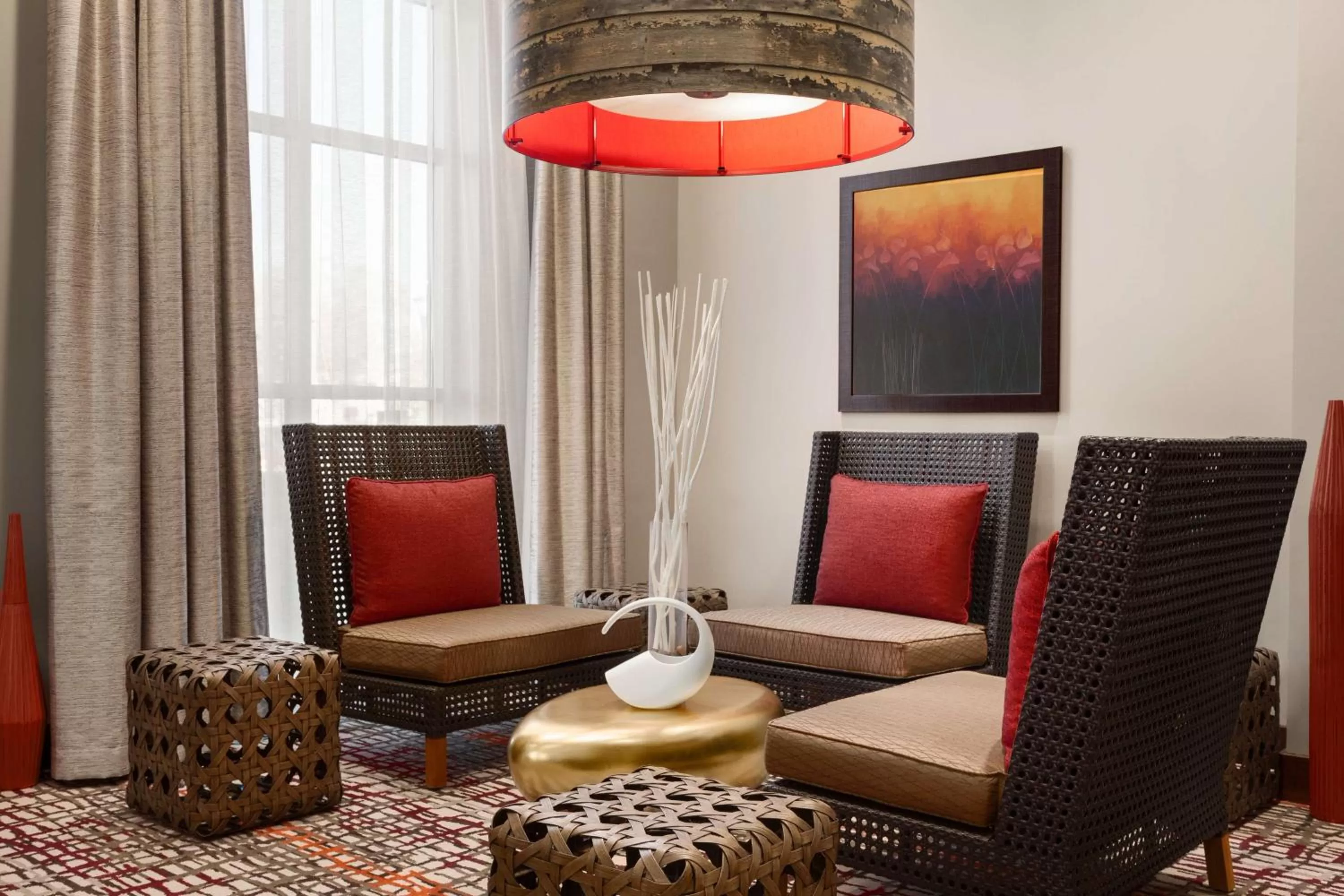 Lobby or reception in Hilton Garden Inn Charlotte Southpark