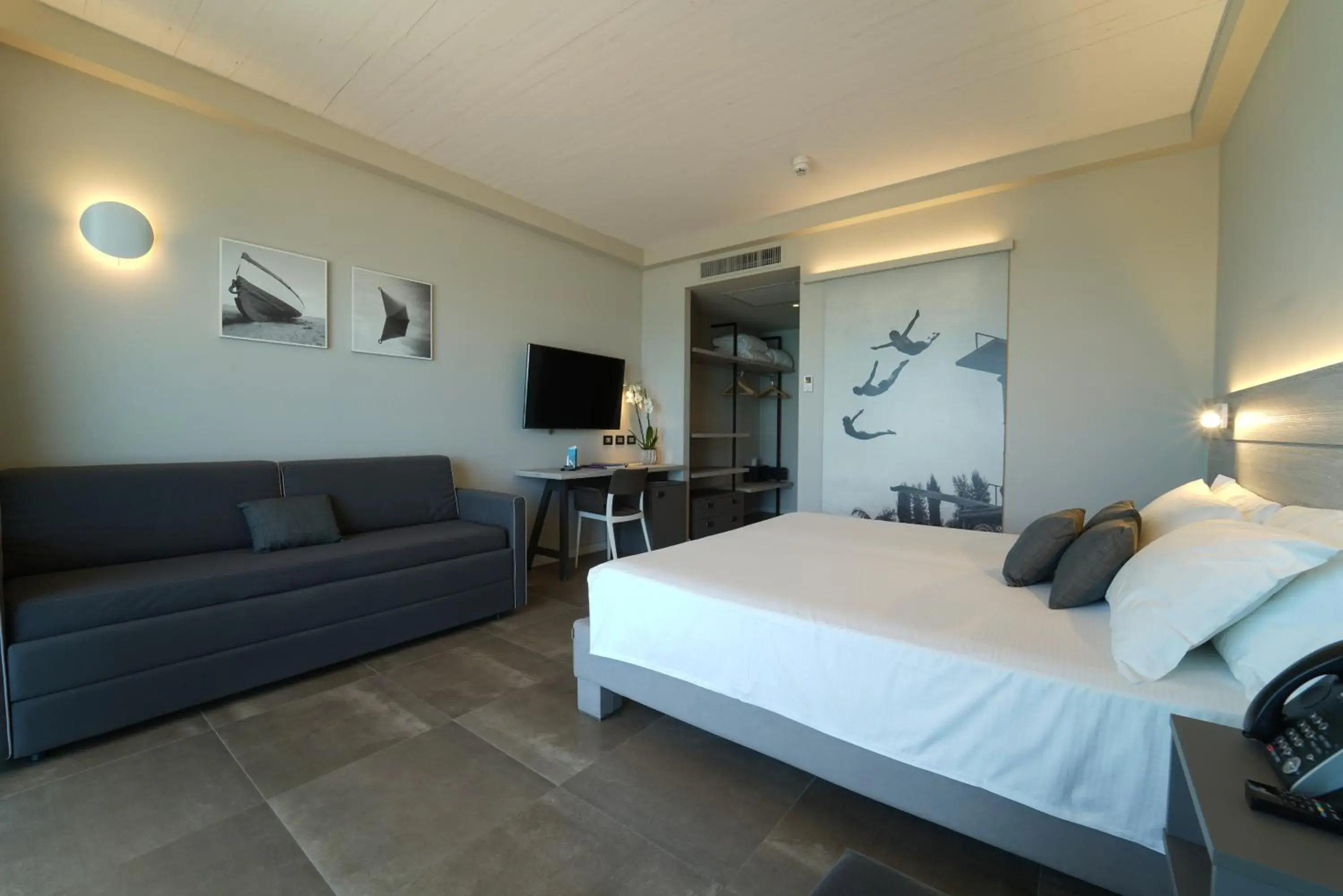 Family Room with Sea View in Nautilus Family Hotel Family Room with Sea View in Nautilus Family Hotel