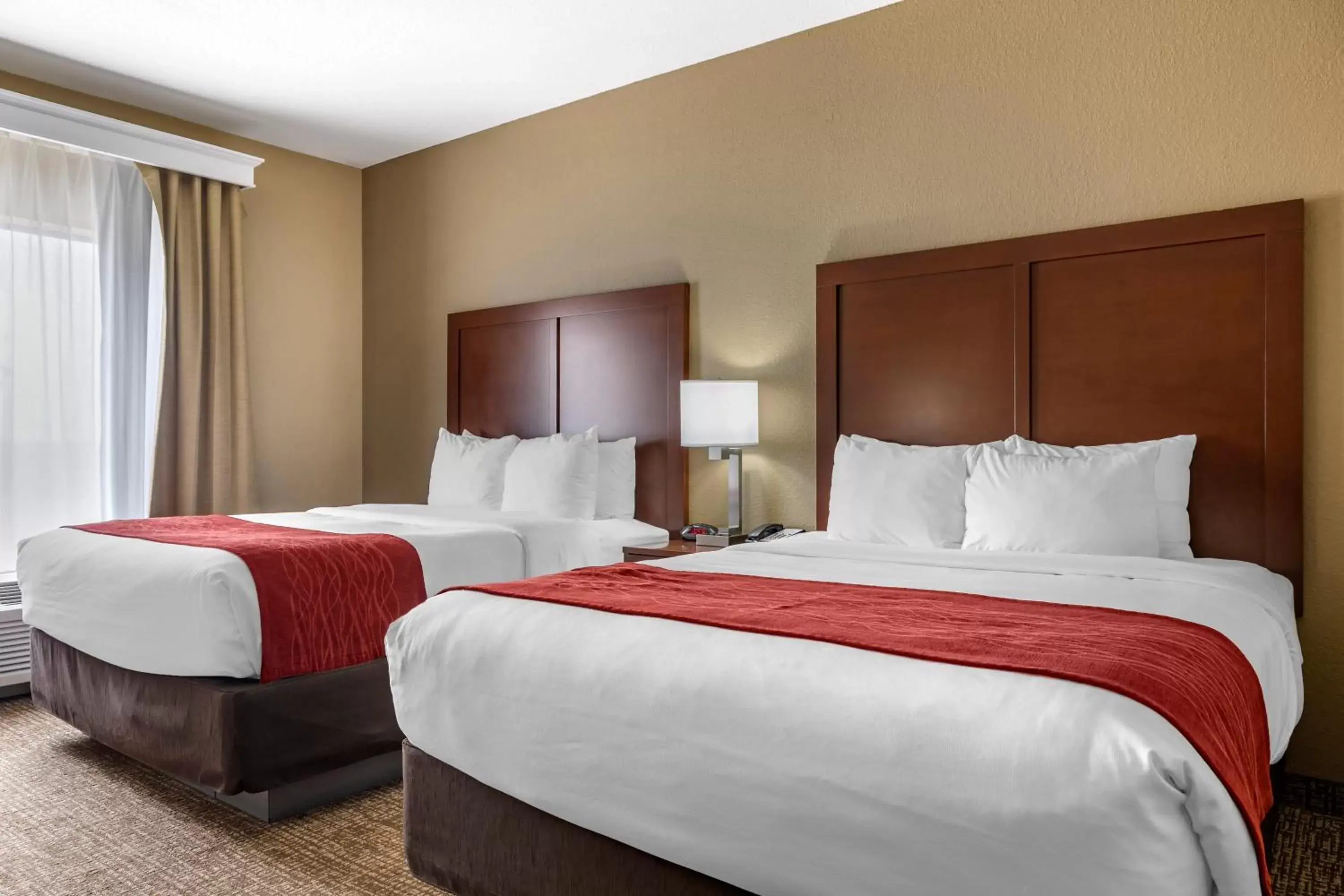 Queen Room with Two Queen Beds - Accessible/Non-Smoking in Comfort Inn & Suites Augusta Queen Room with Two Queen Beds - Accessible/Non-Smoking in Comfort Inn & Suites Augusta