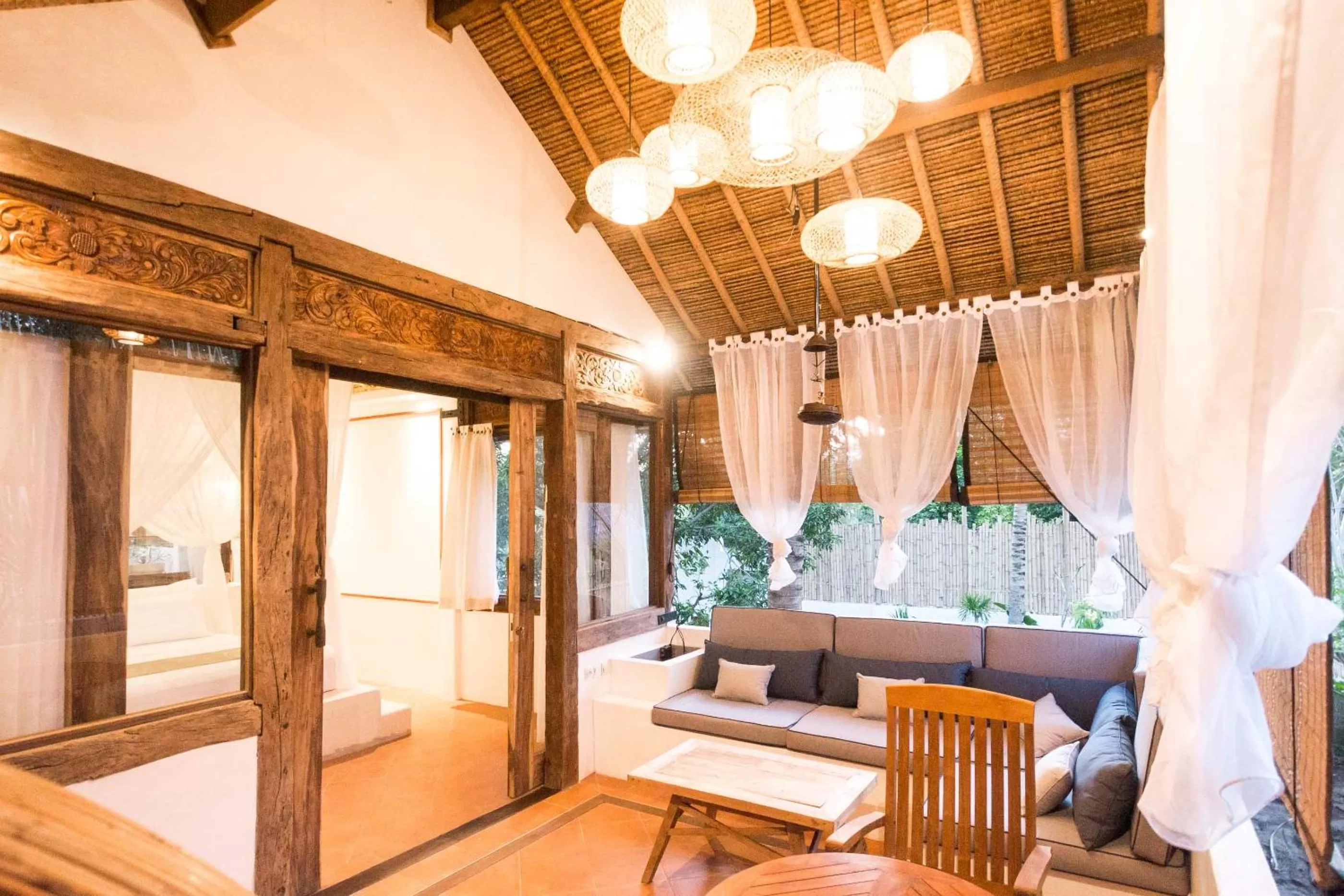 Bed in The Mandana Villa Gili Air