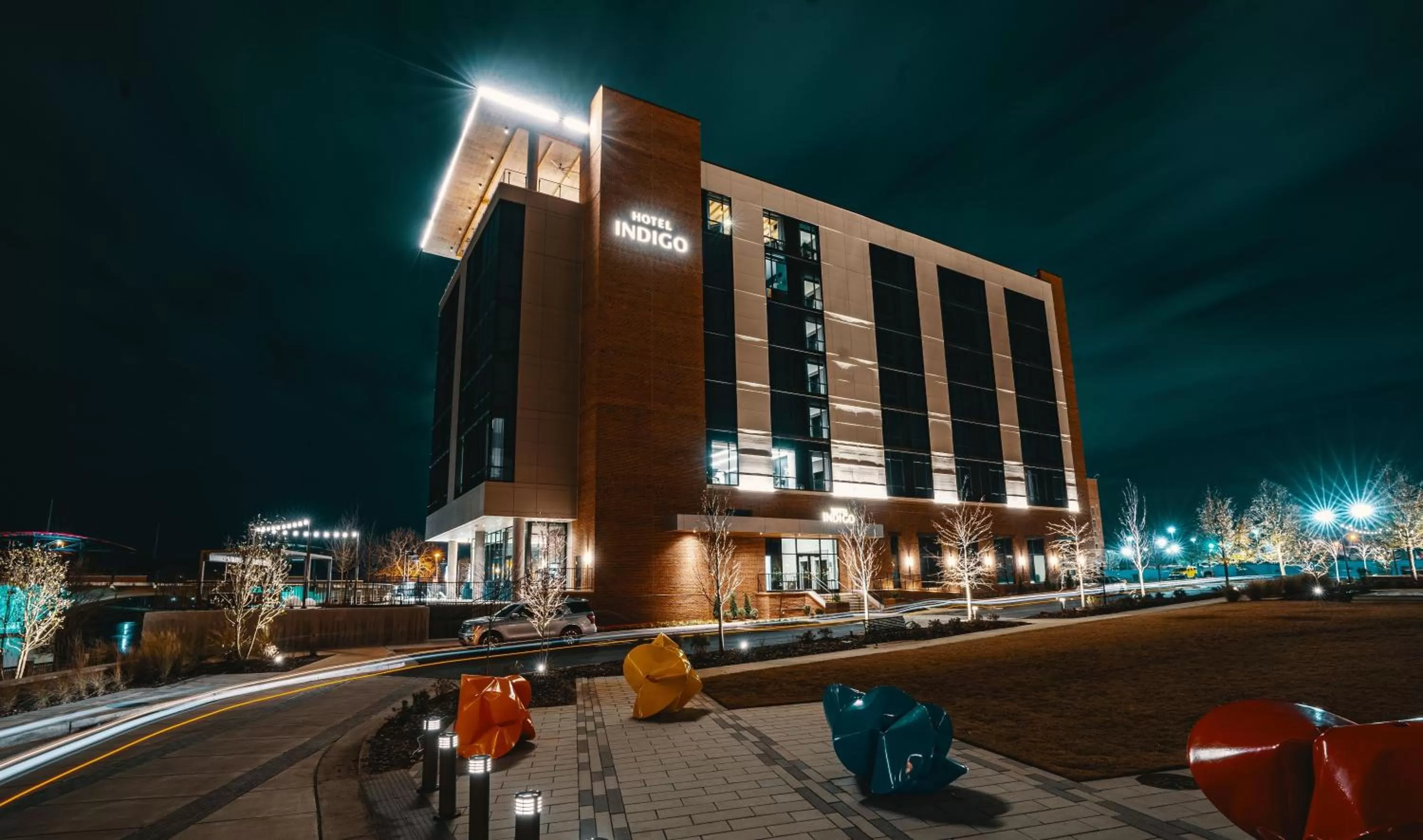 Property building in Hotel Indigo - Columbus at Riverfront Place by IHG