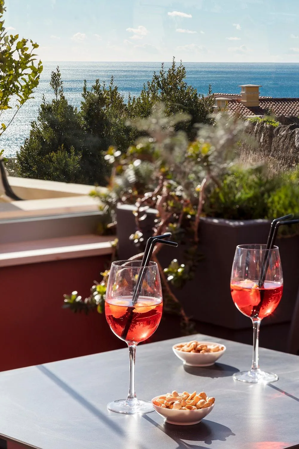 Patio in Hotel Miramar