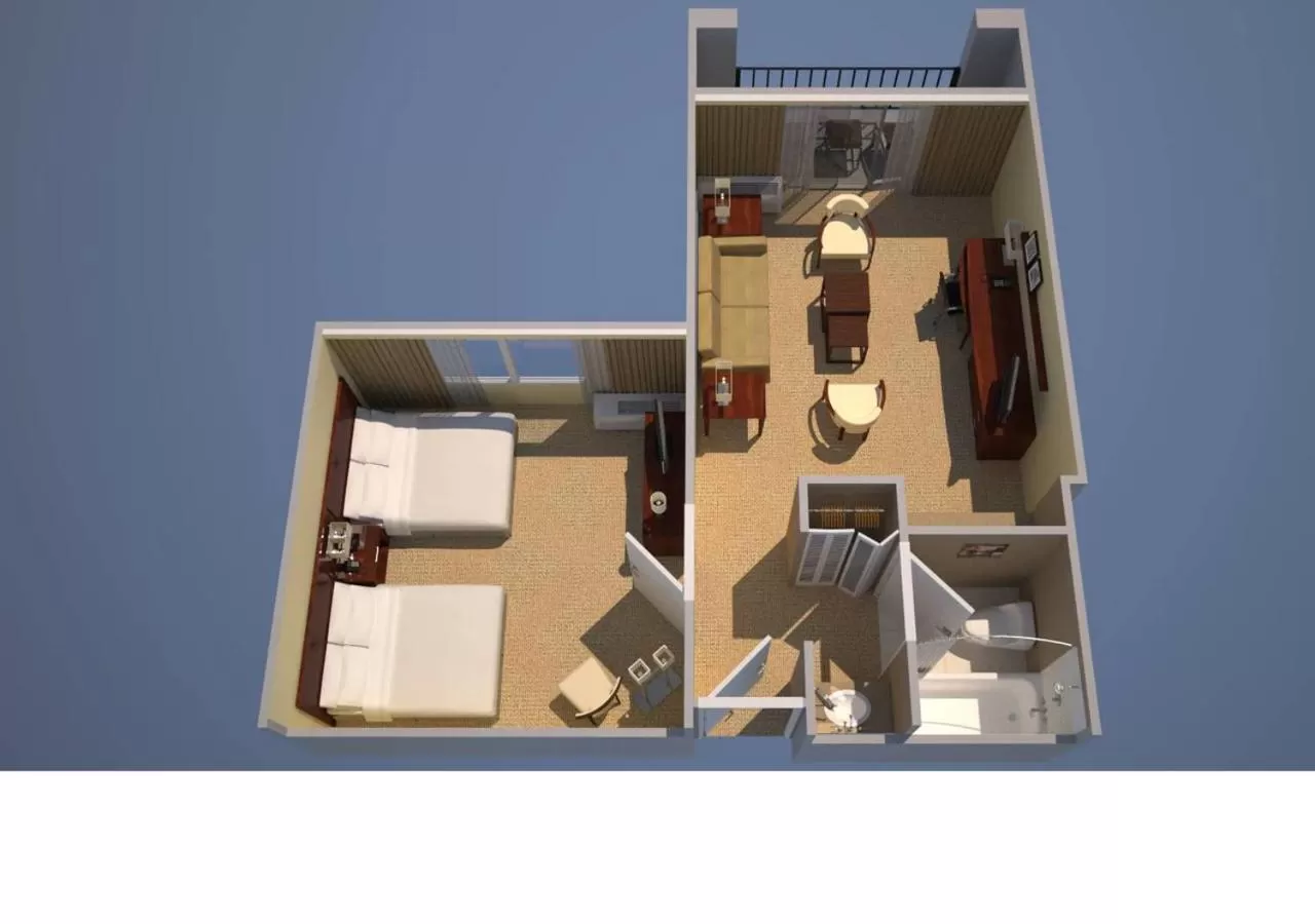 Floor plan in Courtyard San Jose Cupertino