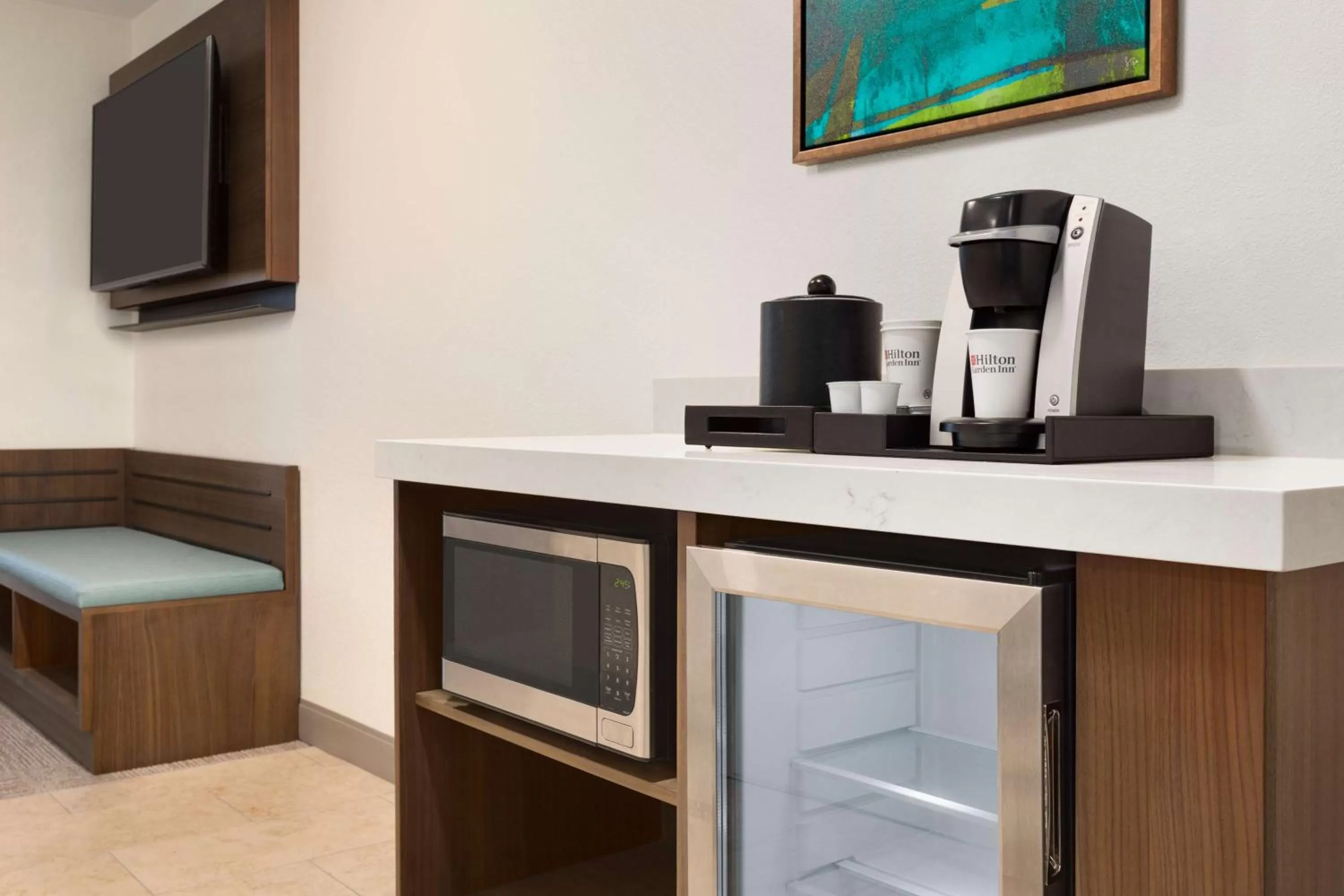 Photo of the whole room in Hilton Garden Inn Houston Energy Corridor