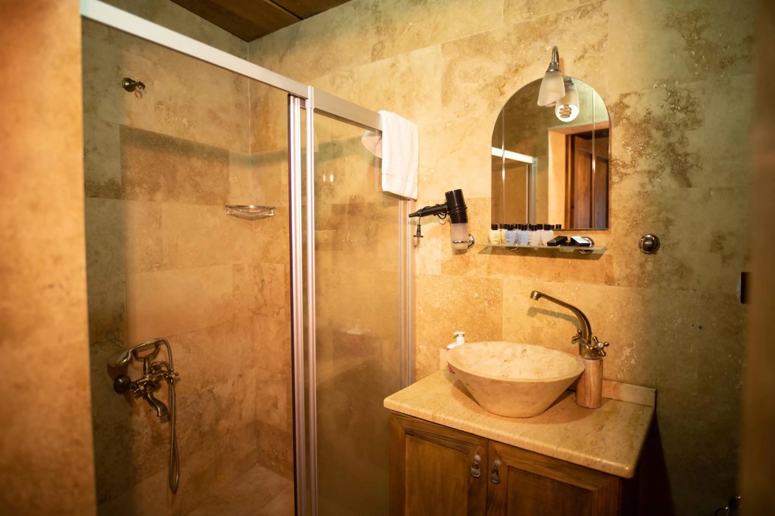 Bathroom in 7 Oda Kapadokya Cave Hotel