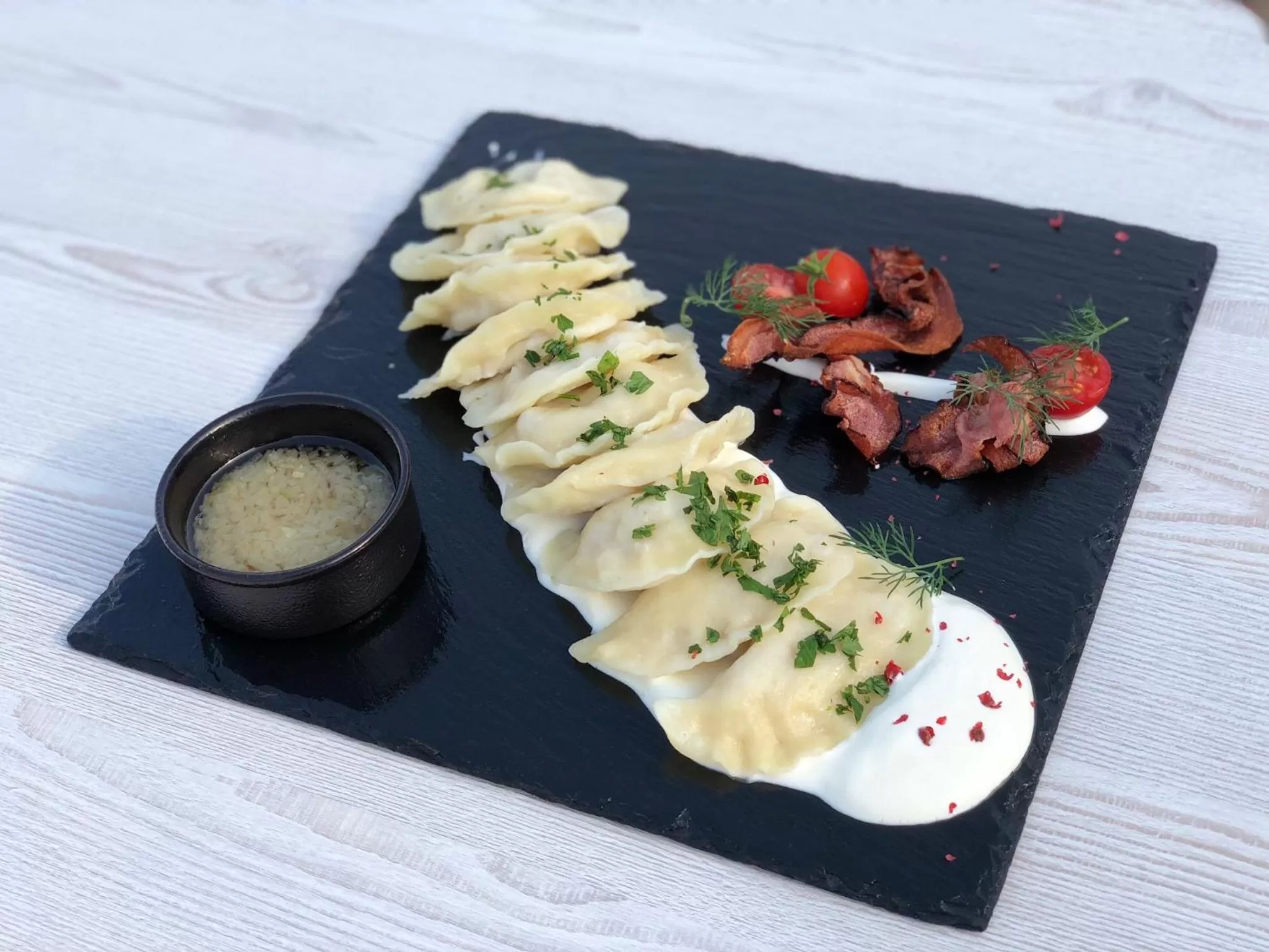 Food in Hotel Garden