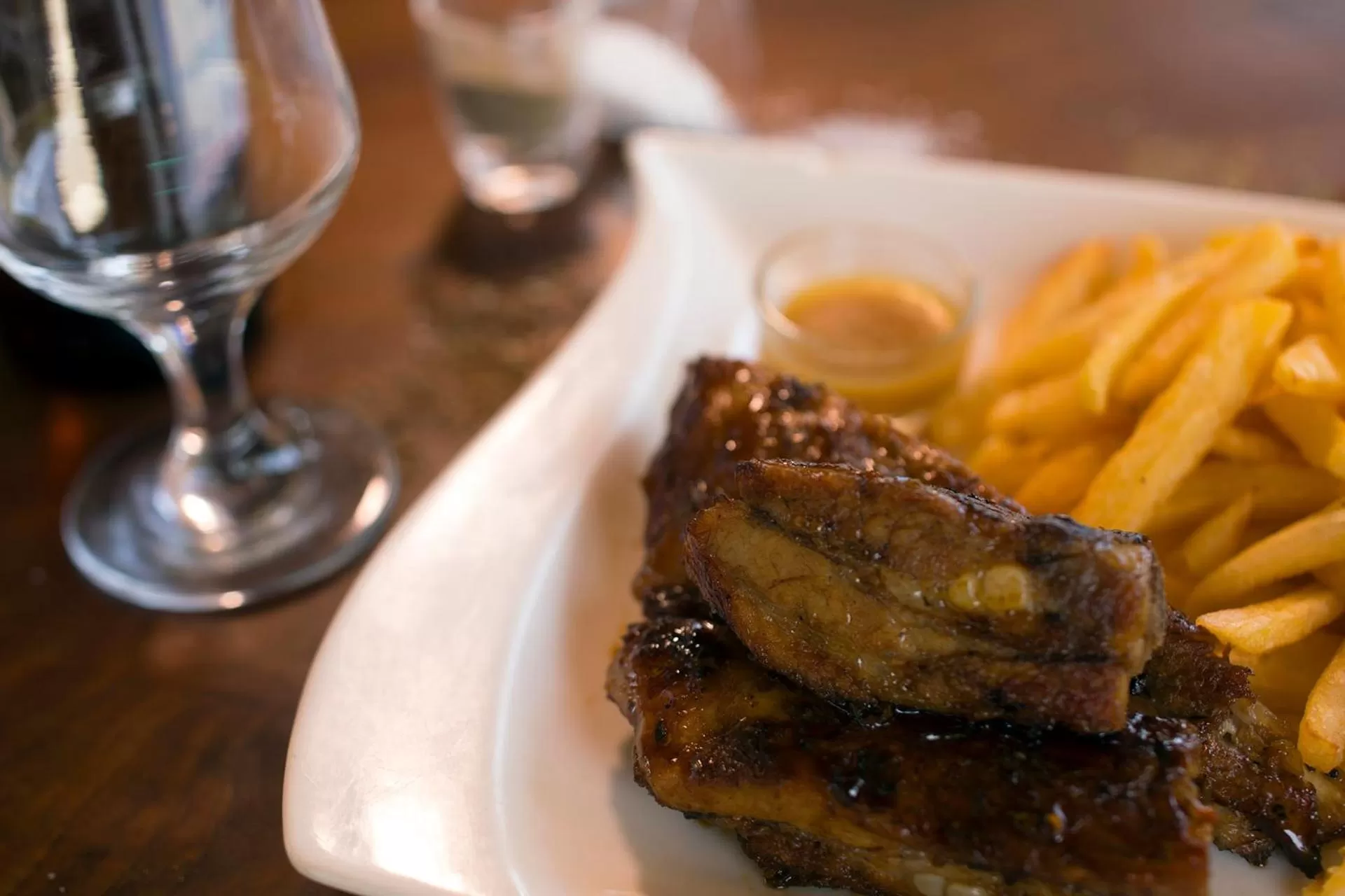 Food and drinks in Entebbe Palm Hotel