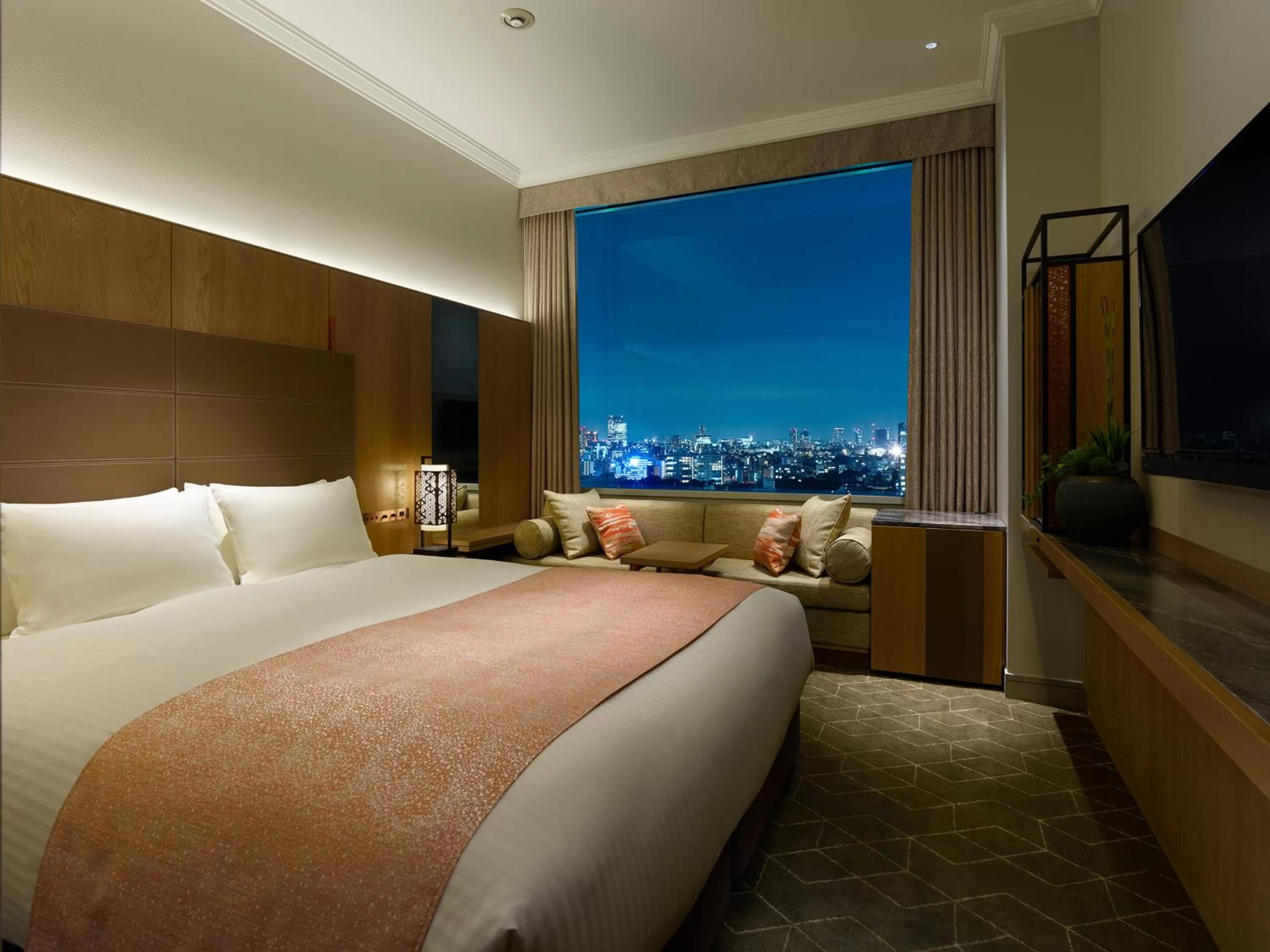 Photo of the whole room, Bed in Hotel The Celestine Tokyo Shiba