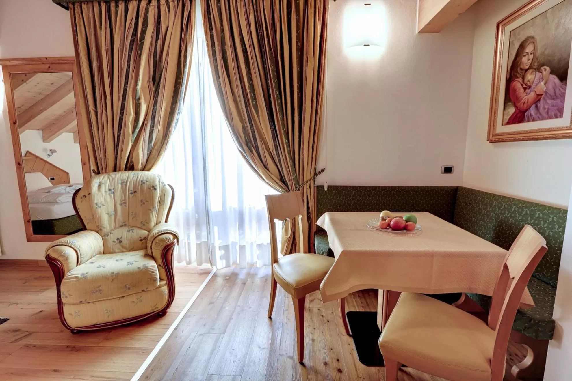 Seating area in Leading Relax Hotel Maria