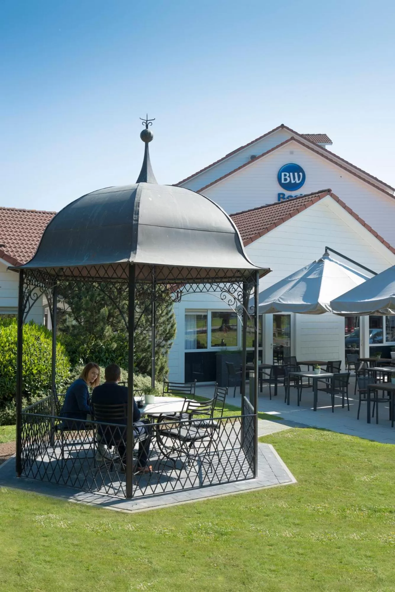 Property building in Best Western Hotel Wavre