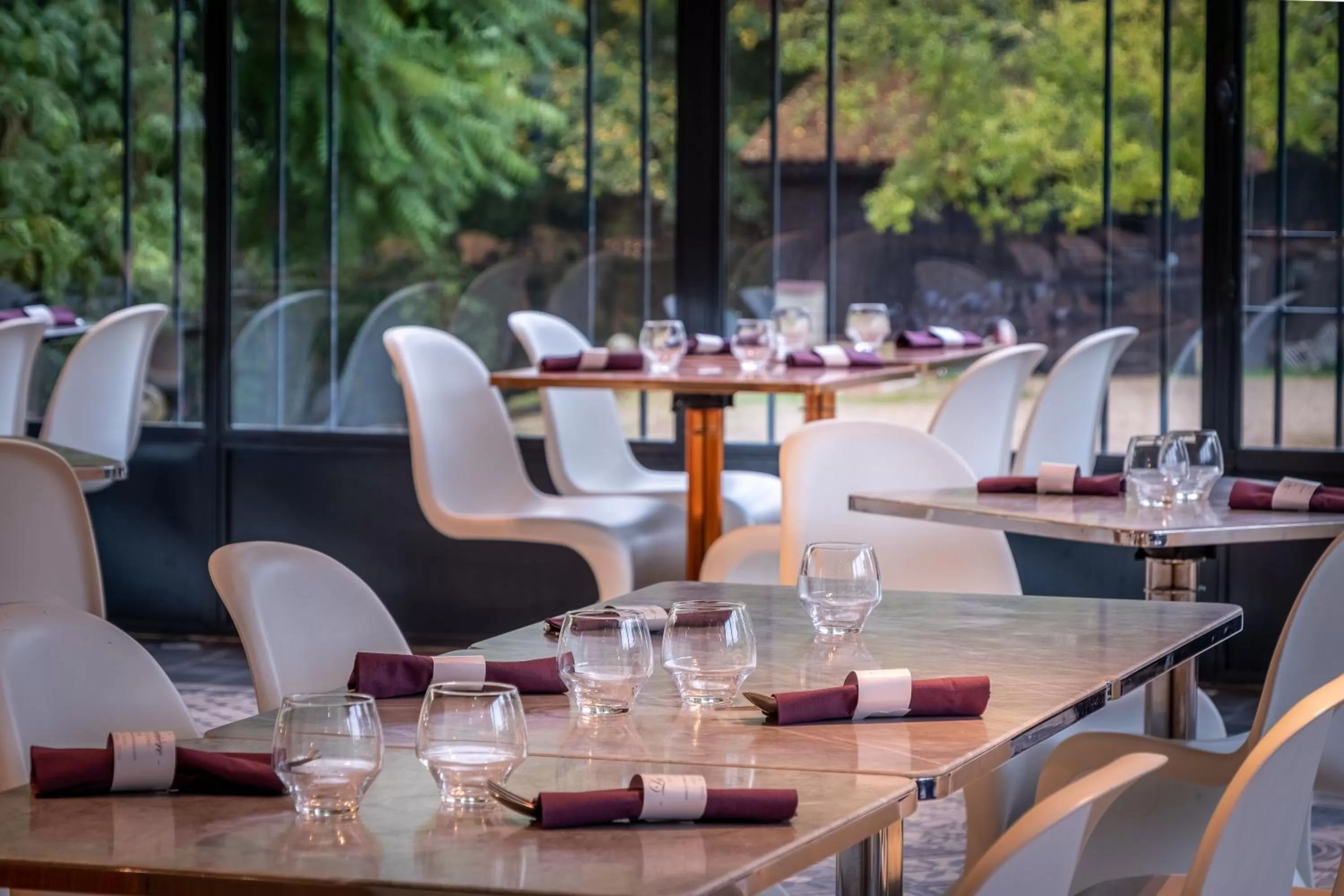 Restaurant/places to eat in L'Orangerie du Château des Reynats