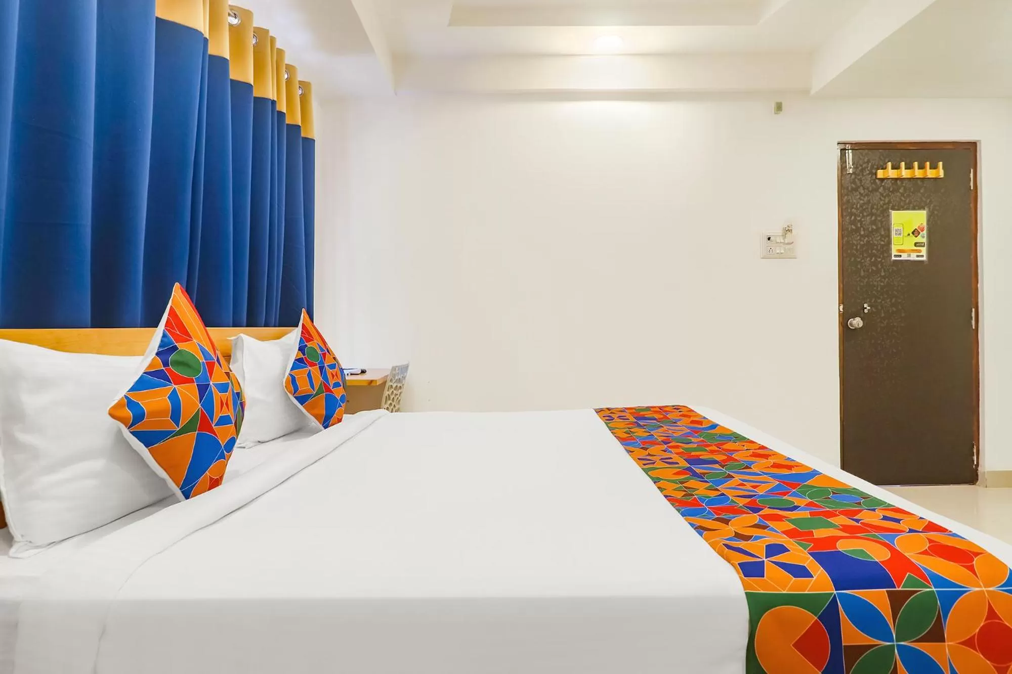 Bed in FabHotel Green Leaf