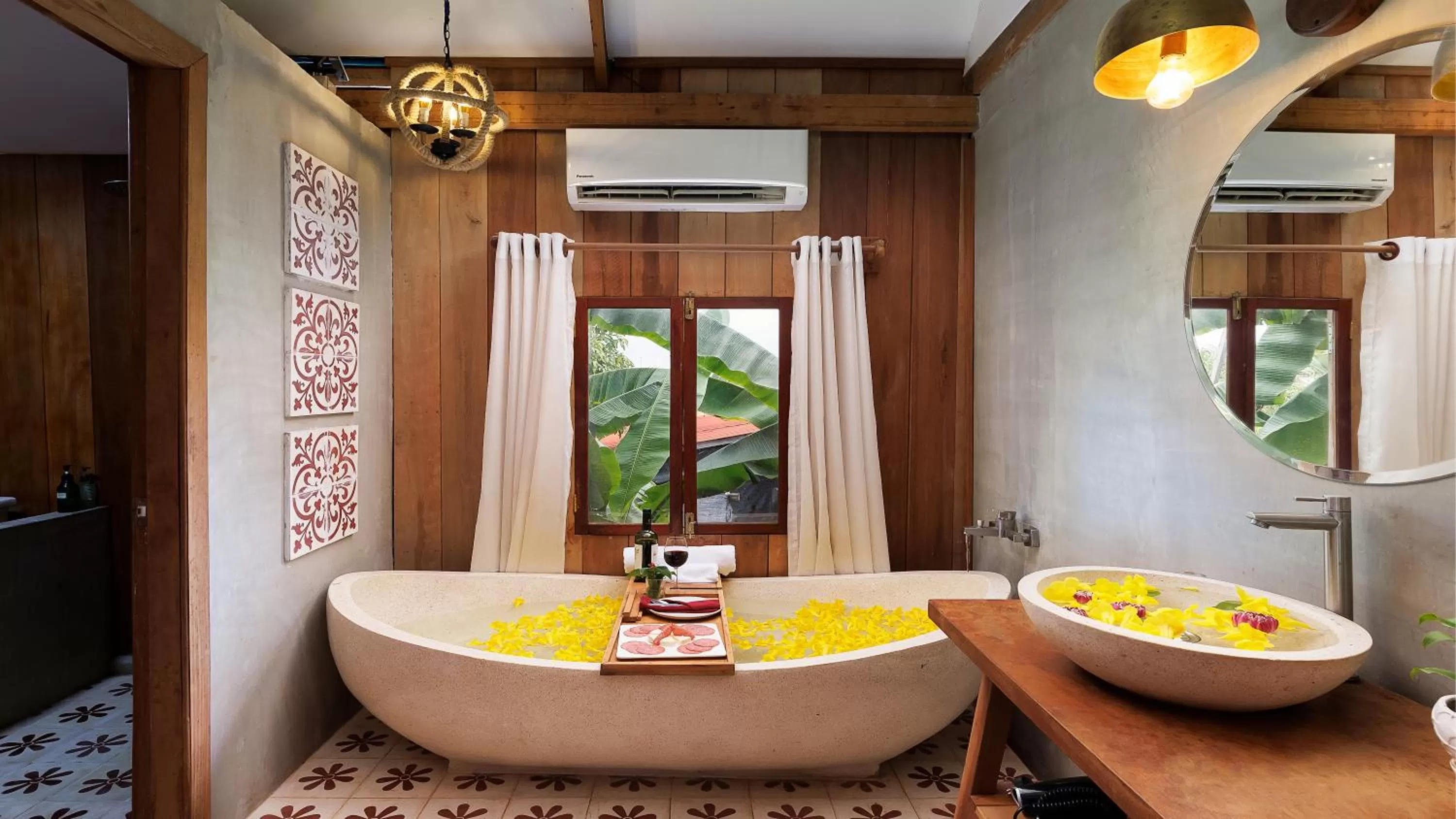 air conditioner in Dontrei Villa Angkor