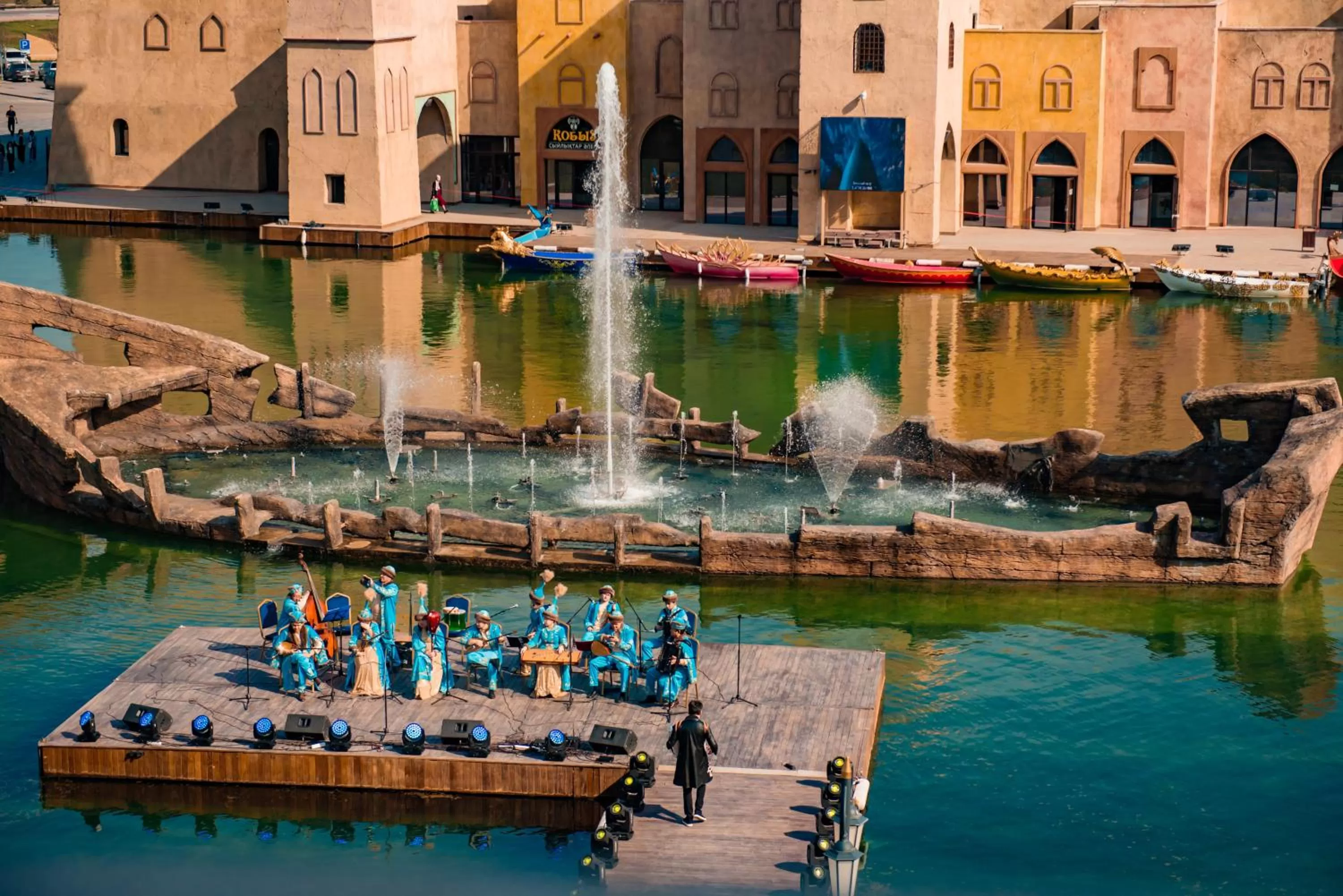 Day in KARAVANSARAY Turkistan Harbour Hotel -FLYING THEATRE ACCESS