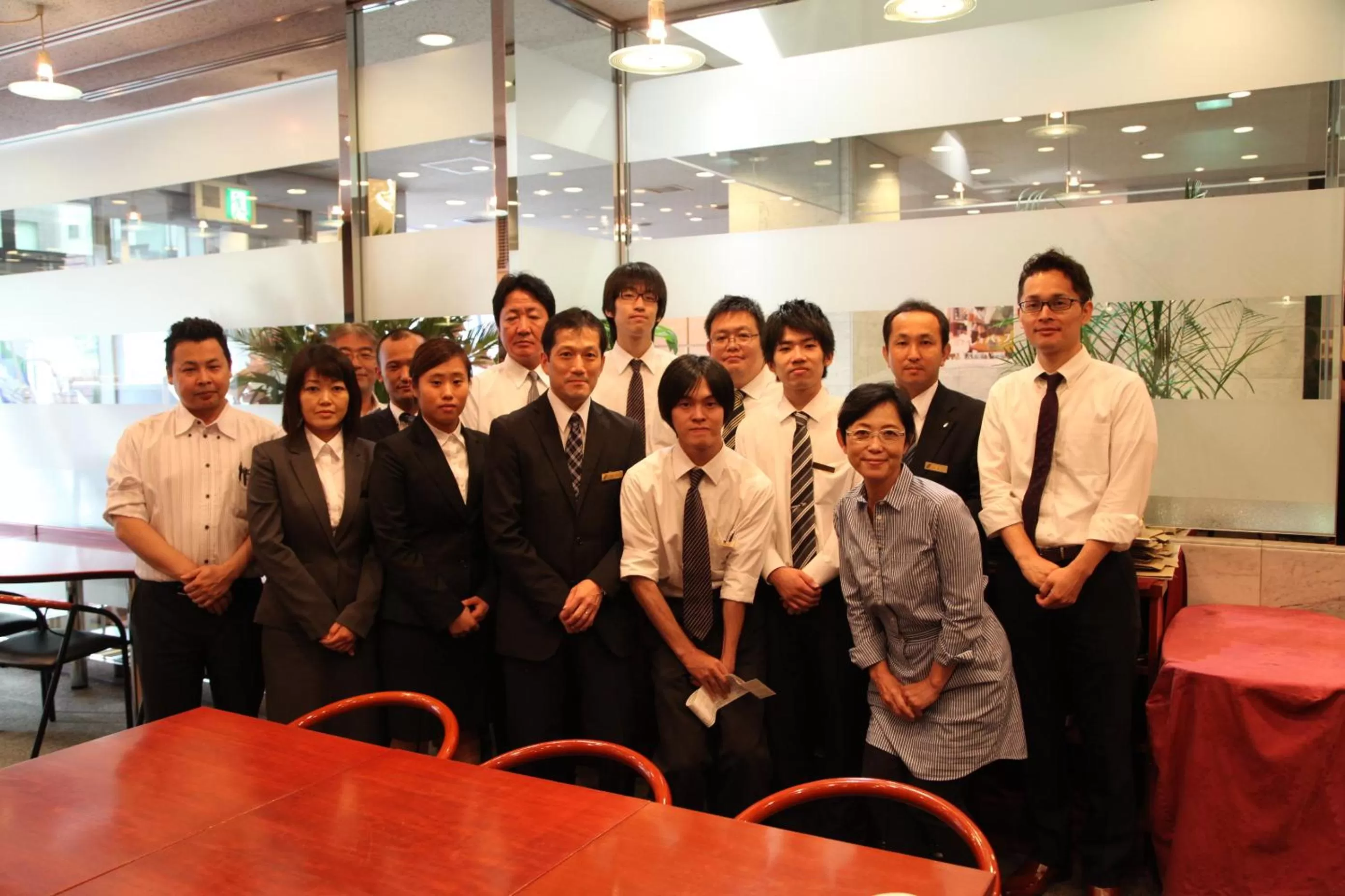 Staff in Kuretake Inn Asahikawa
