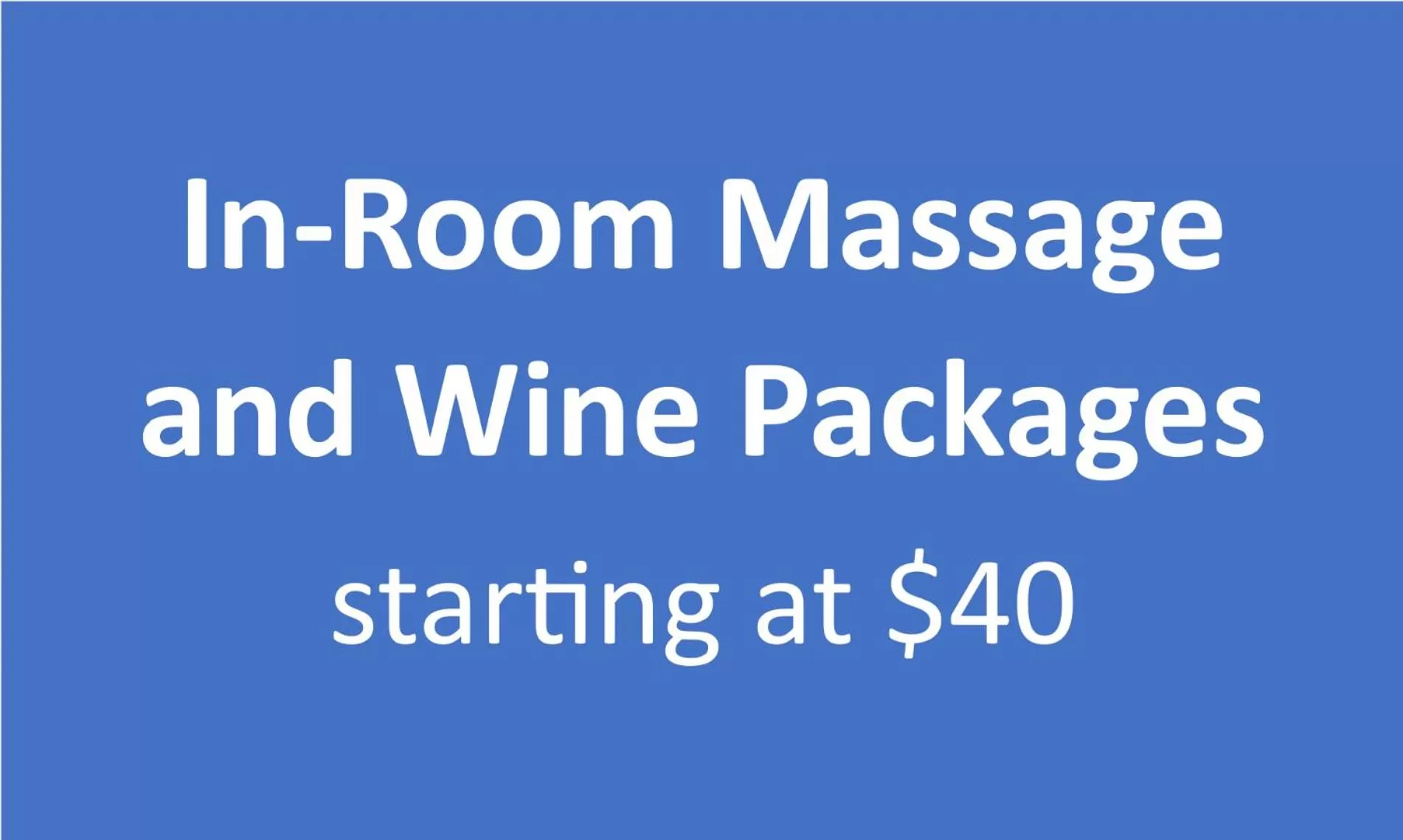 Alcoholic drinks in Escape to Myrtle Beach! Massage-Wine-Photoshoot Packages
