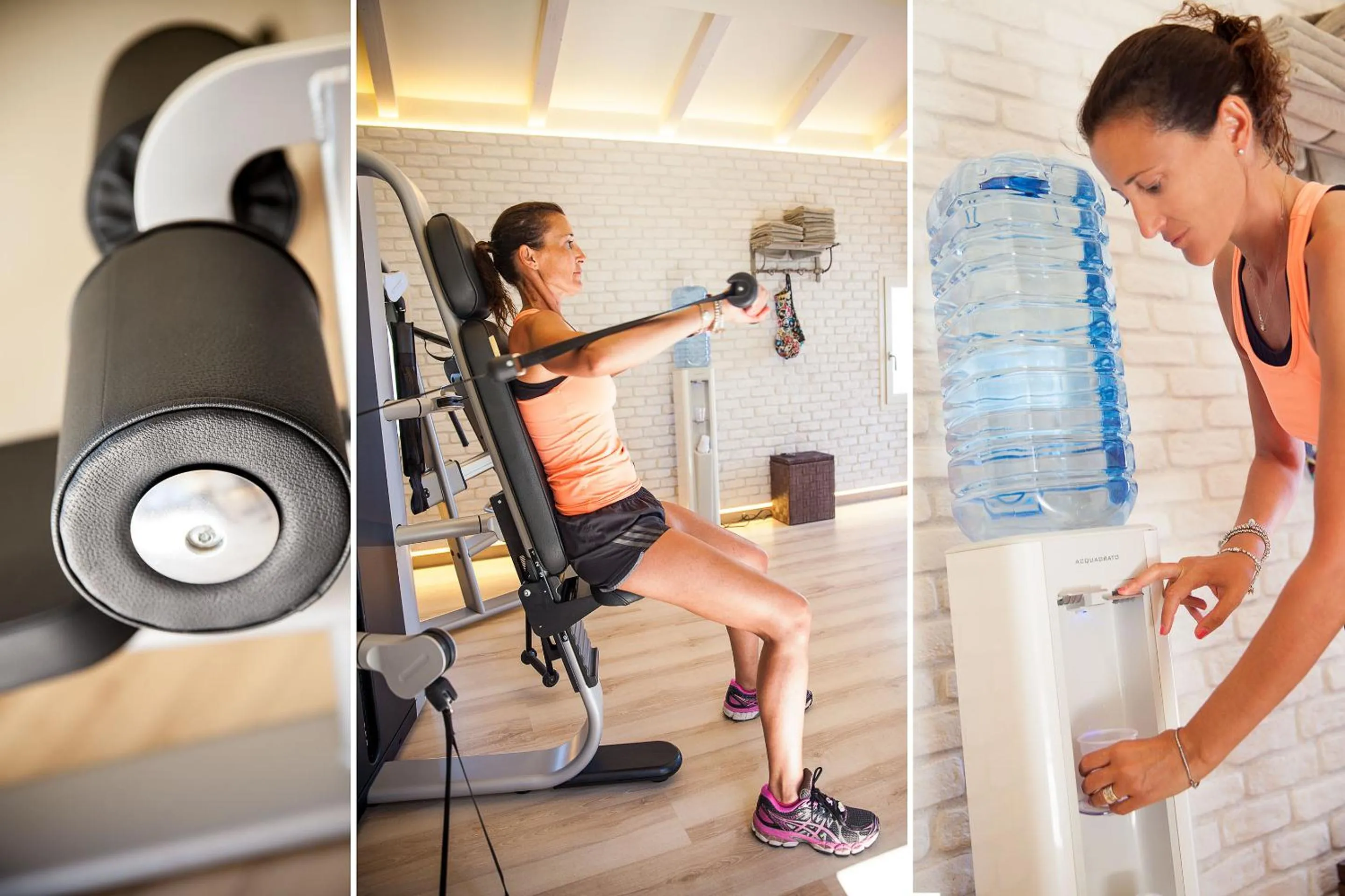 Fitness centre/facilities in Hotel Gabriella