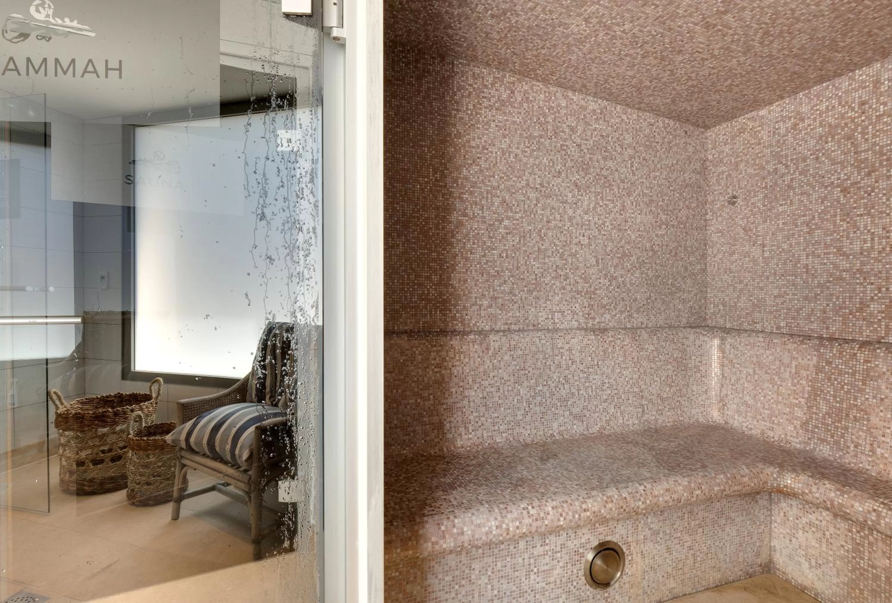 Steam room in La Bastide de Biot